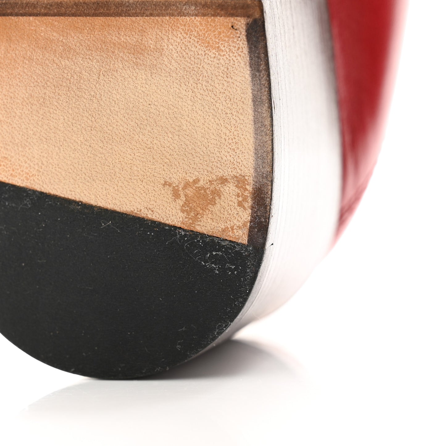 Malaga Kid Horsebit Loafer Pumps 36.5 Hibiscus Red Emerald