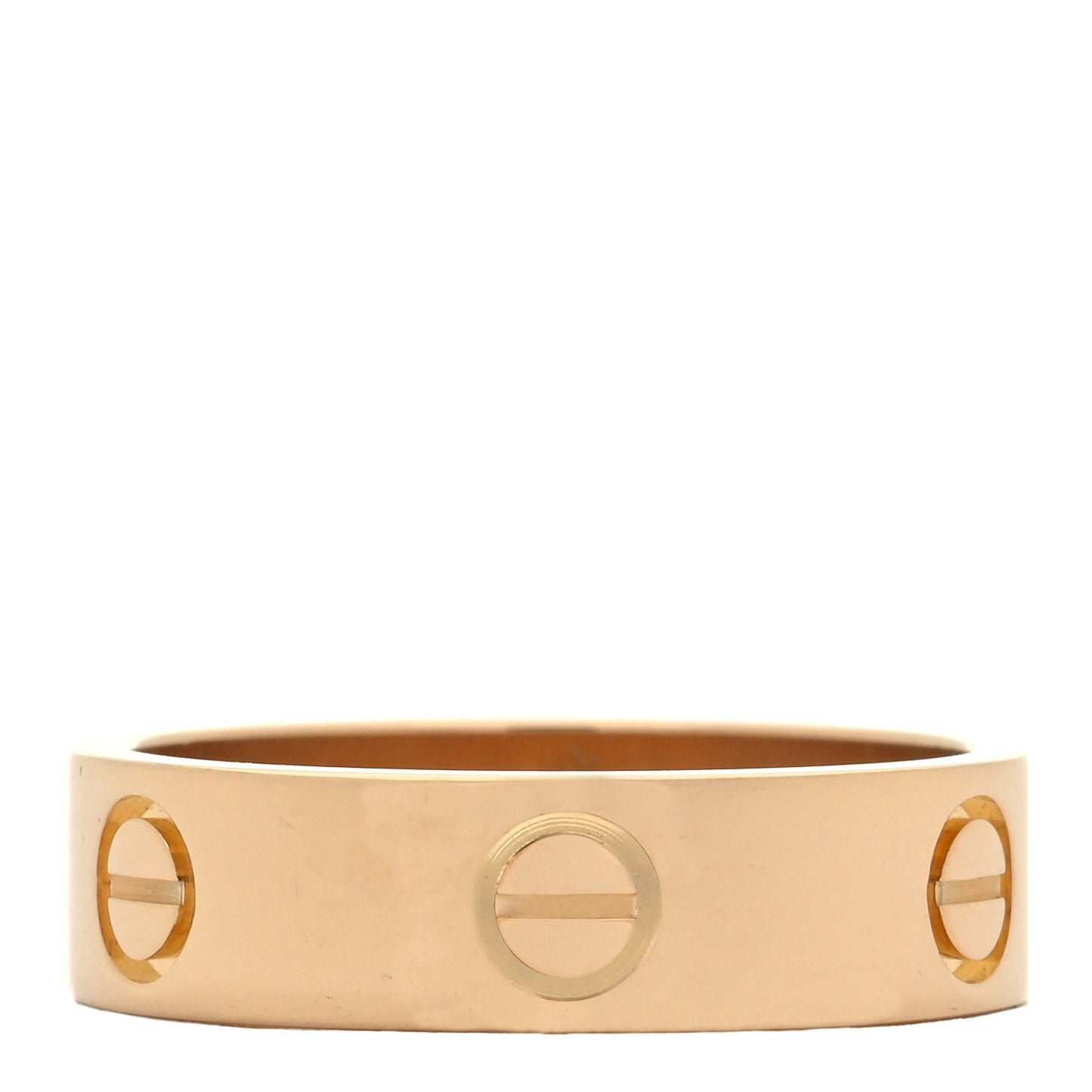 18K Yellow Gold 5.5mm LOVE Ring 56 7.5