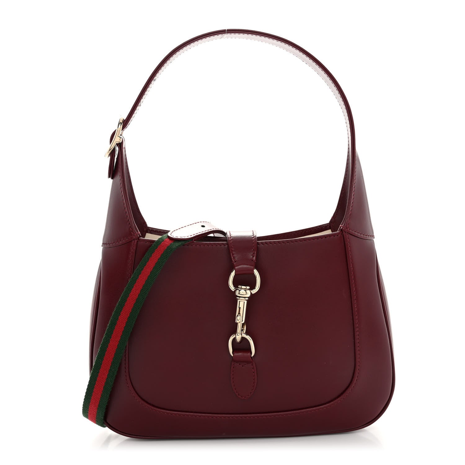 Gucci Ancora Calfskin Small Jackie Shoulder Bag Rosso 1 of 11