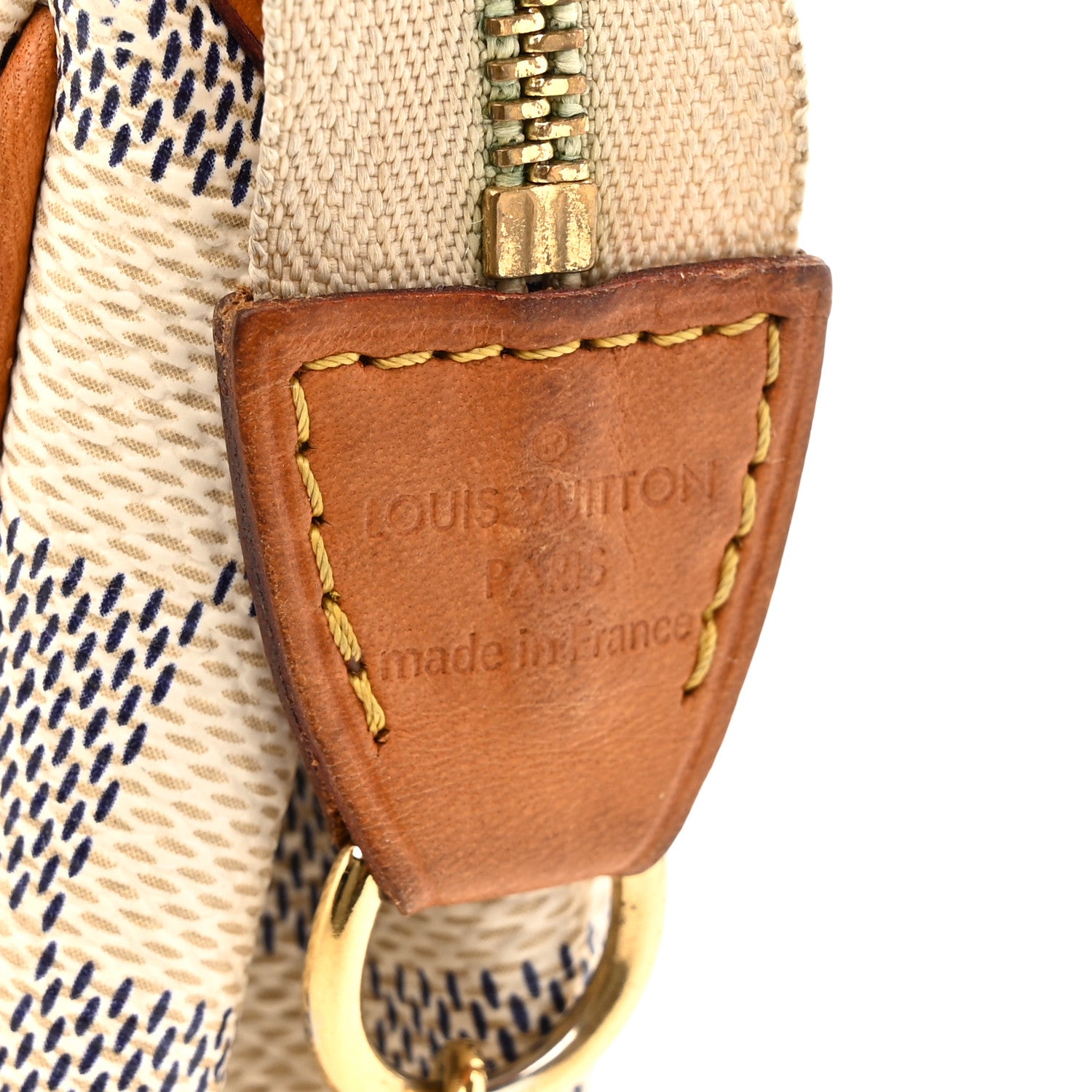Louis Vuitton Damier Azur Eva Clutch 6 of 13
