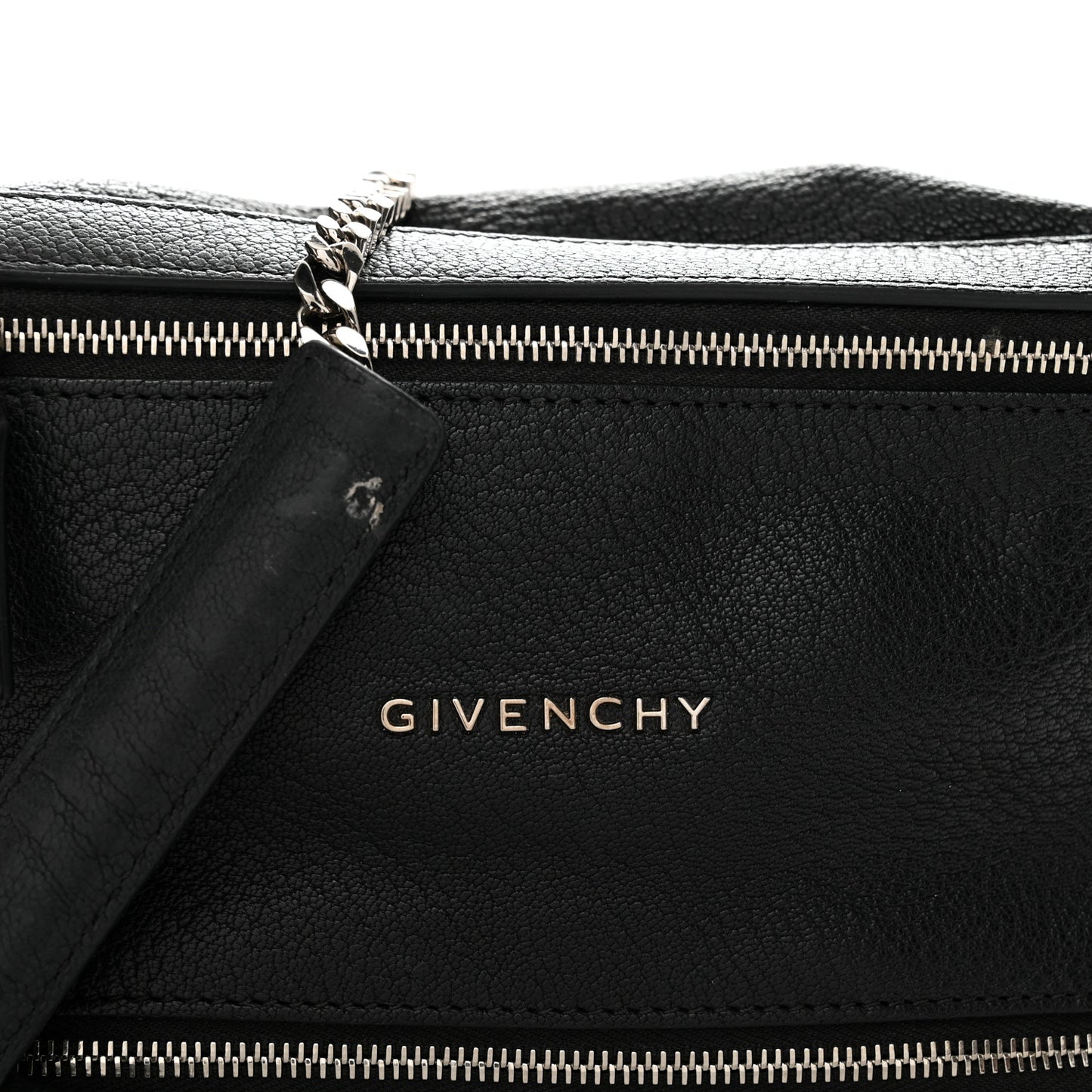 Sugar Goatskin Mini Chain Pandora Black
