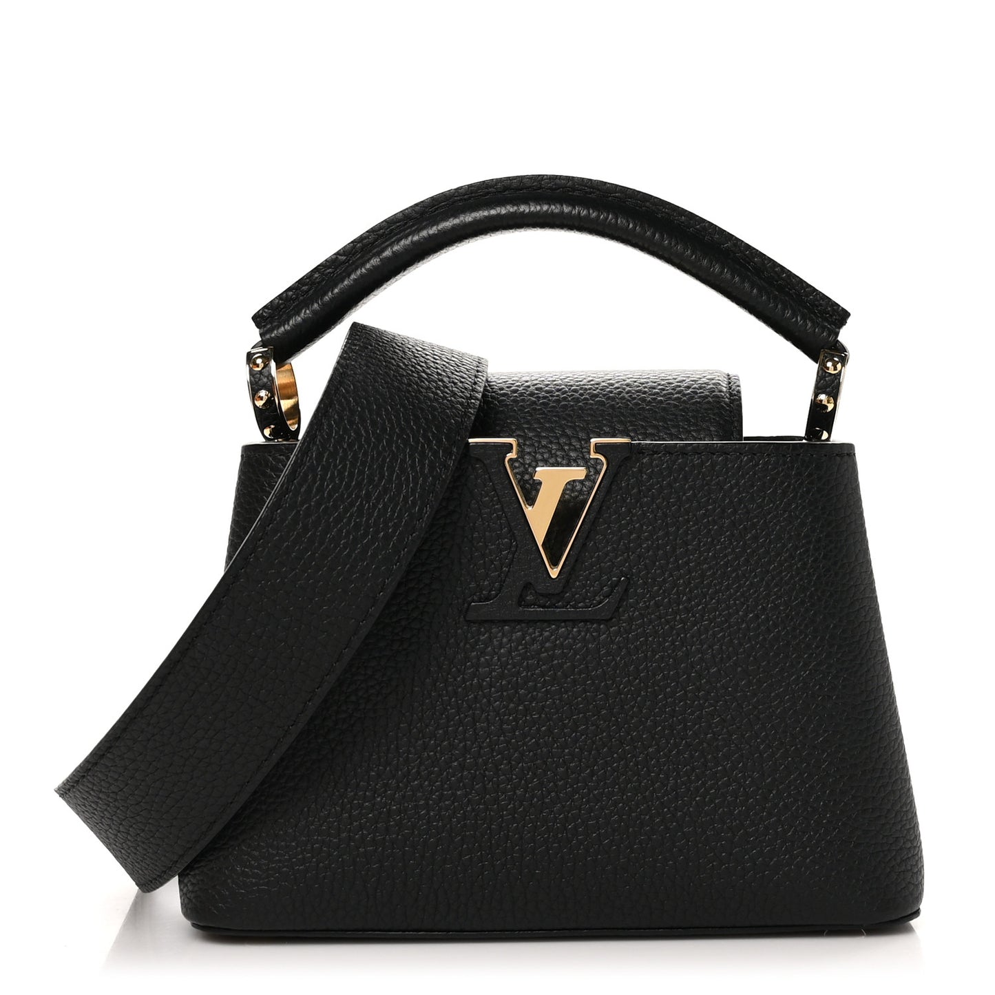 Taurillon Mini Capucines Black