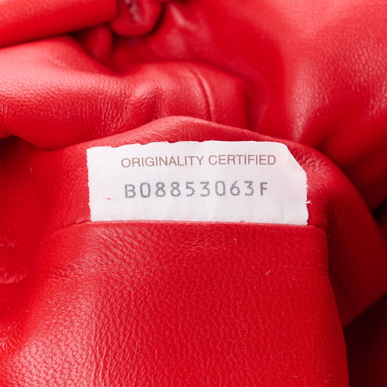 Bottega Veneta Nappa Maxi Intrecciato The Pouch Oversized Clutch Bright Red 7 of 11