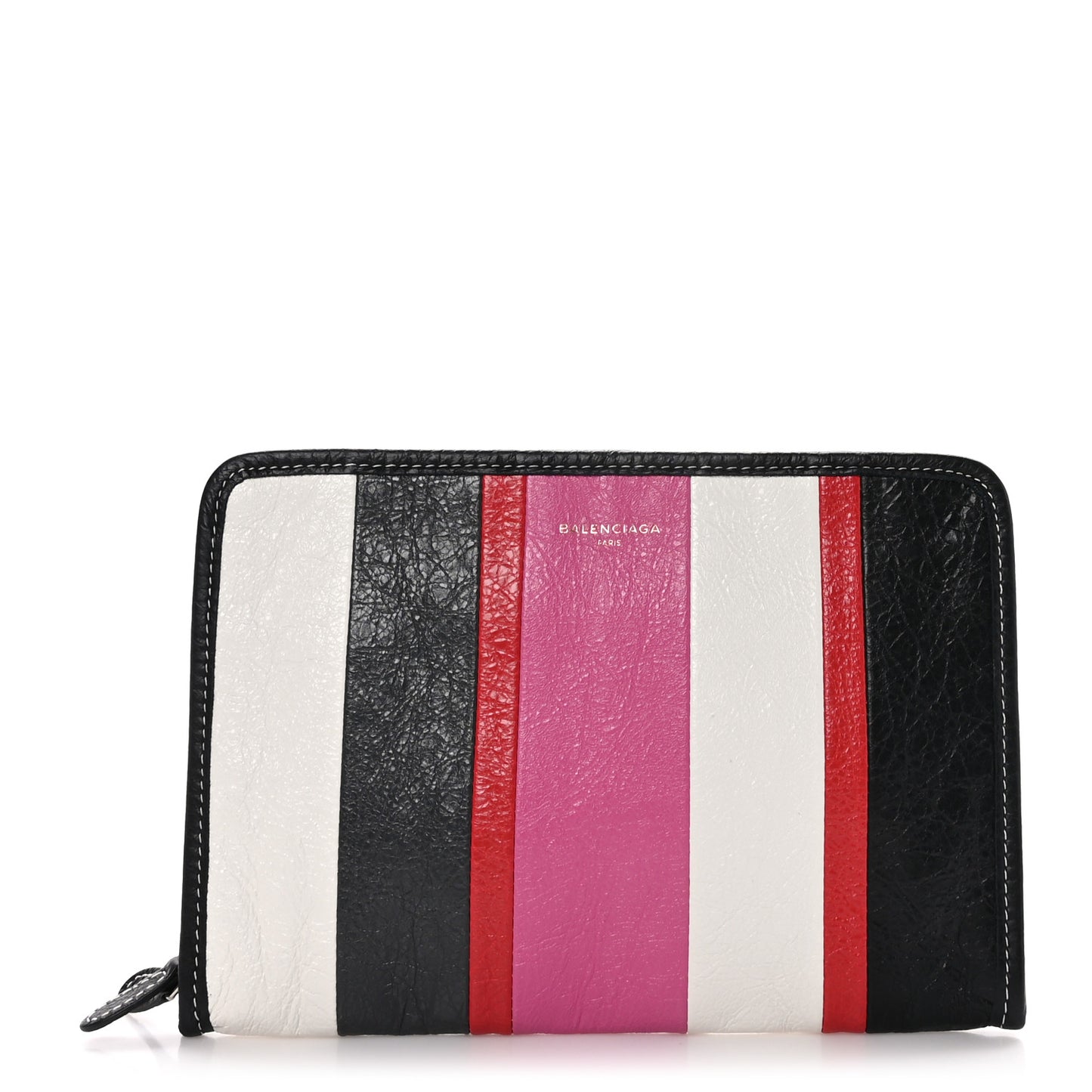 Agneau Arena Multicolore Bazar Pouch Rose Gris White Black Rouge