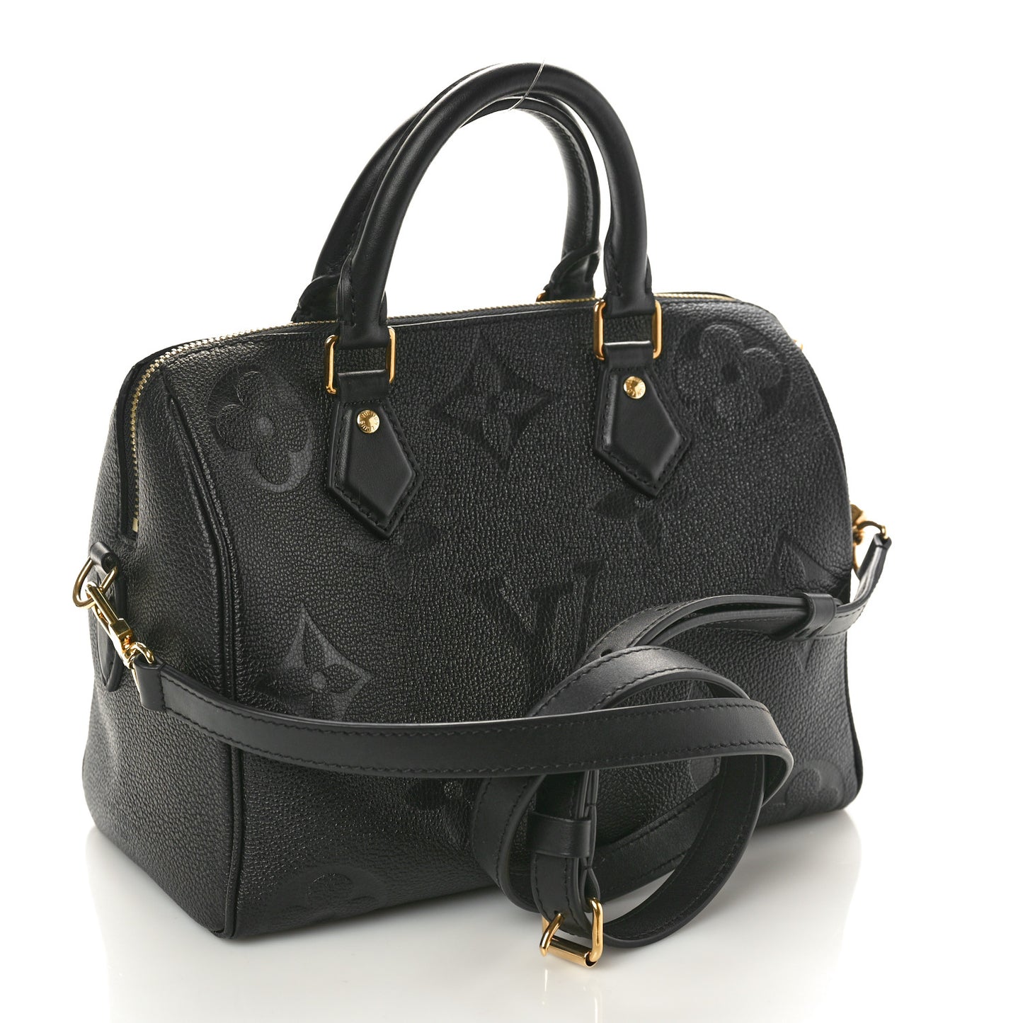 Empreinte Monogram Giant Speedy Bandouliere 25 Black
