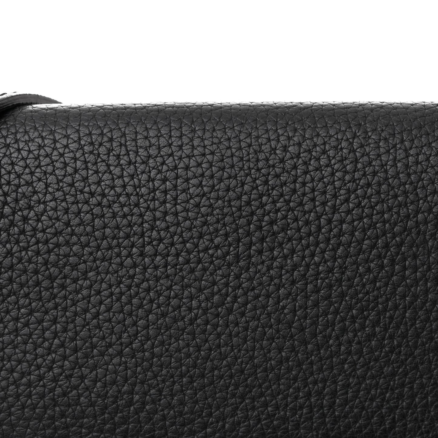 Signature Grain Medium Burleigh Crossbody Bag Black
