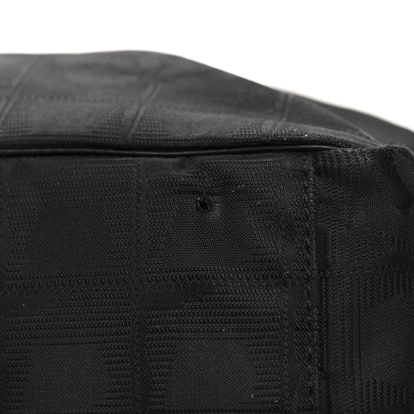 Nylon Medium Travel Tote Black