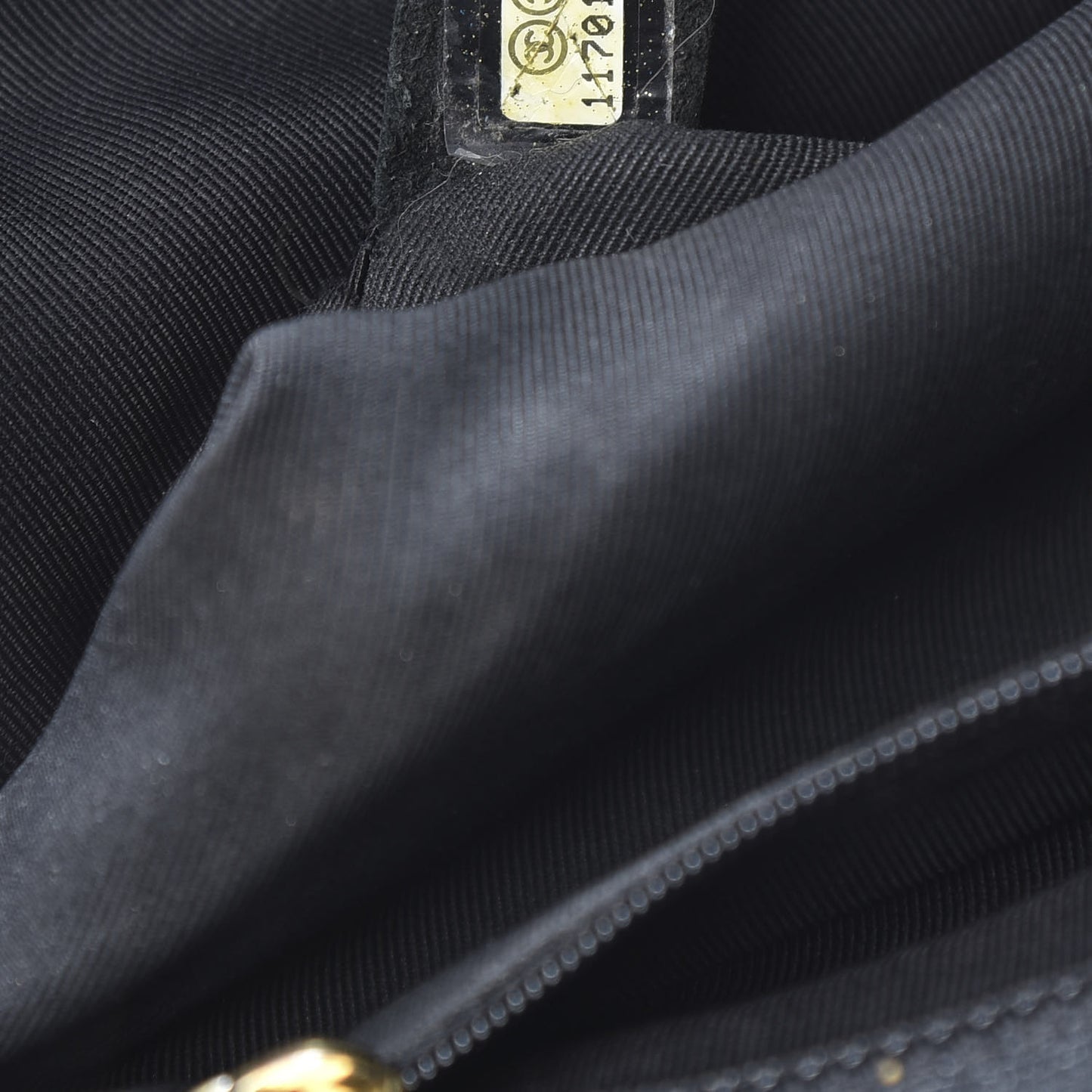 Calfskin Cerf Executive Shopper Tote Black