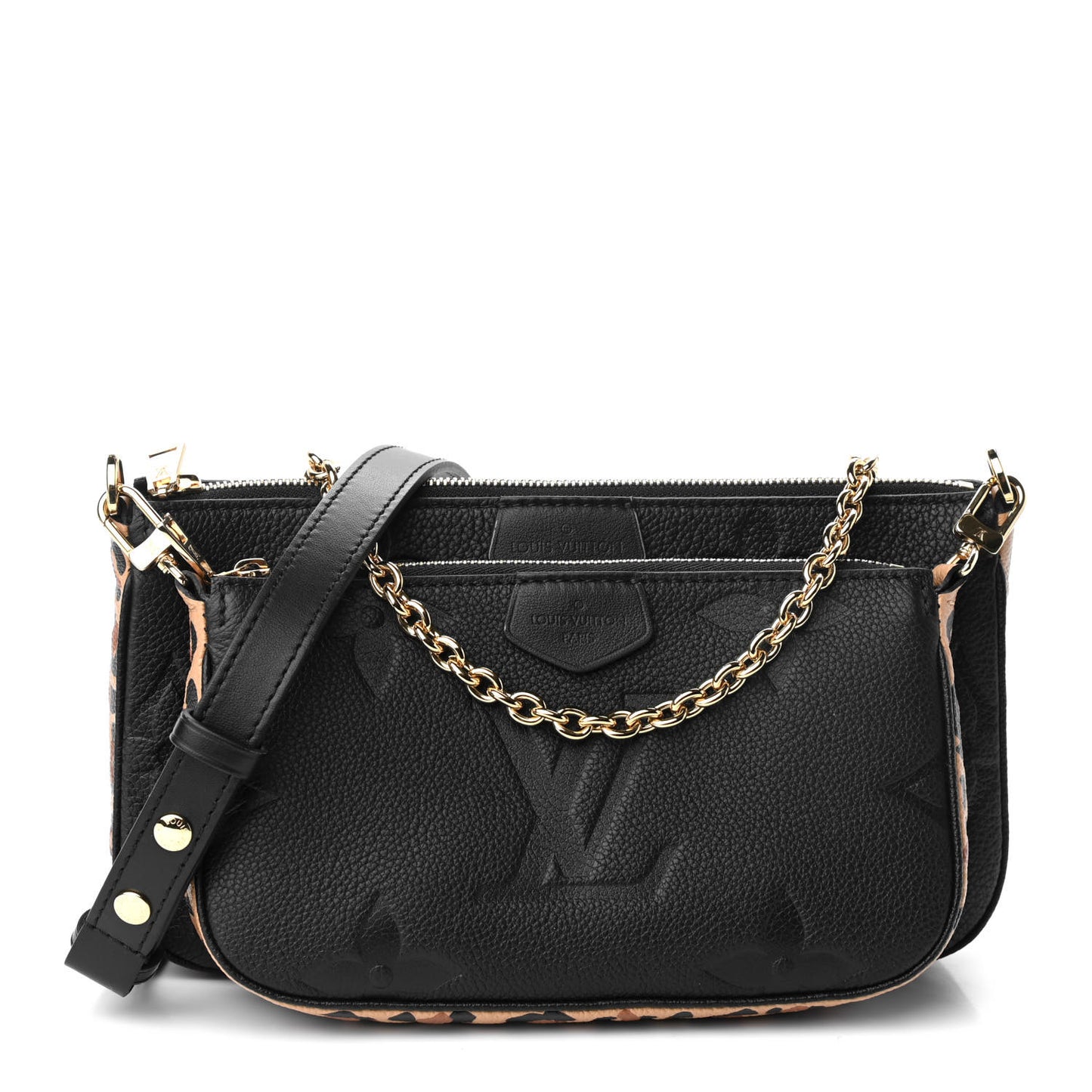 Empreinte Monogram Giant Wild At Heart Multi Pochette Accessories Black