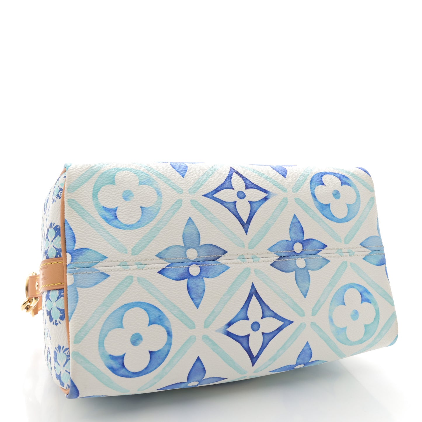 Monogram Tiles By The Pool Speedy Bandouliere 25 Lagoon Blue