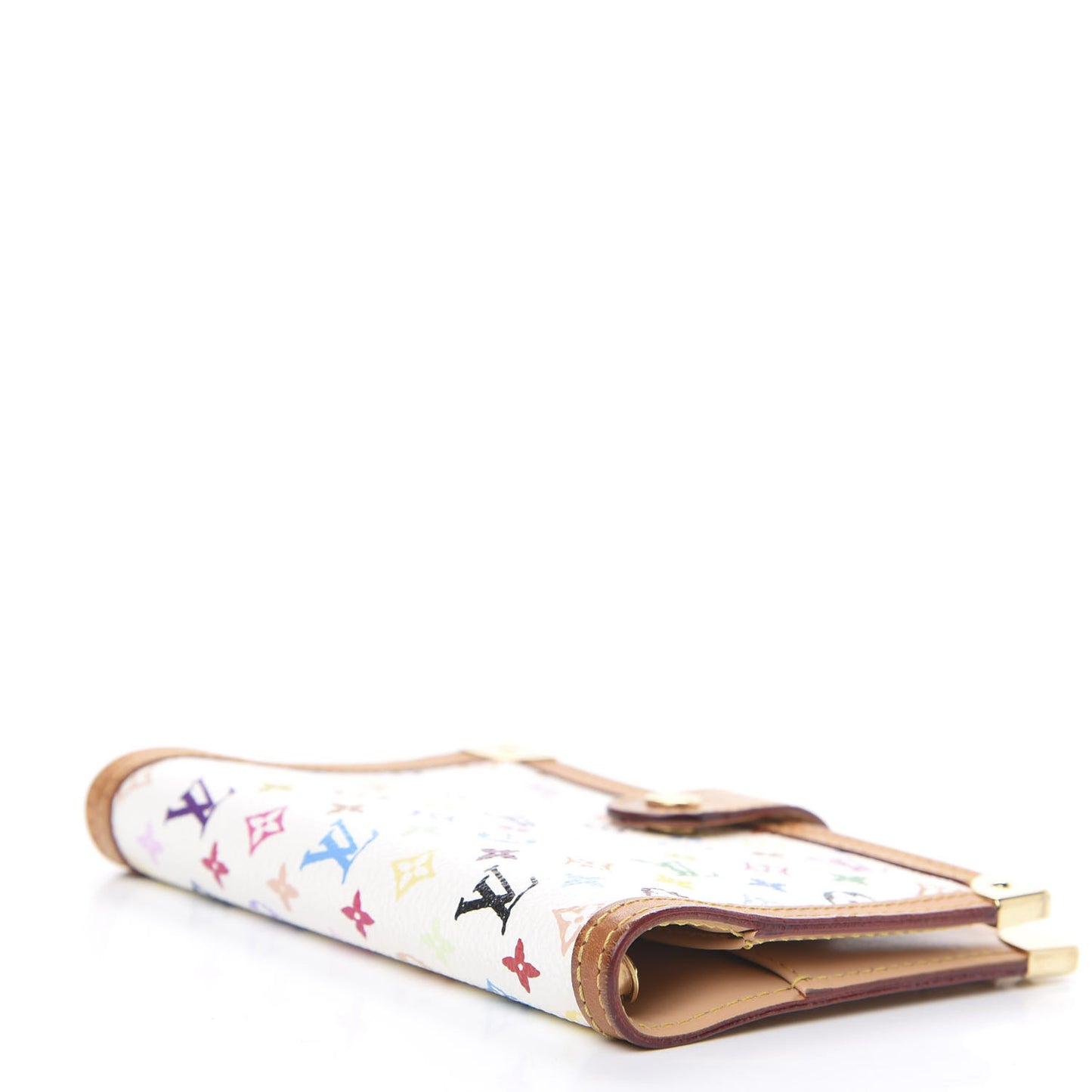 Multicolor Small Ring Agenda Cover White