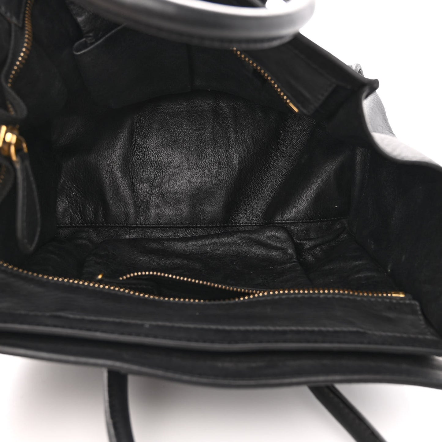 Smooth Calfskin Micro Luggage Black