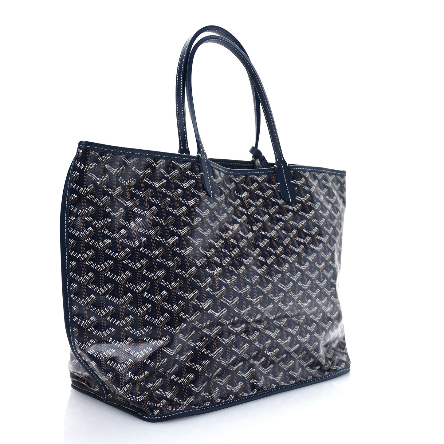 Goyardine Reversible Anjou PM Navy