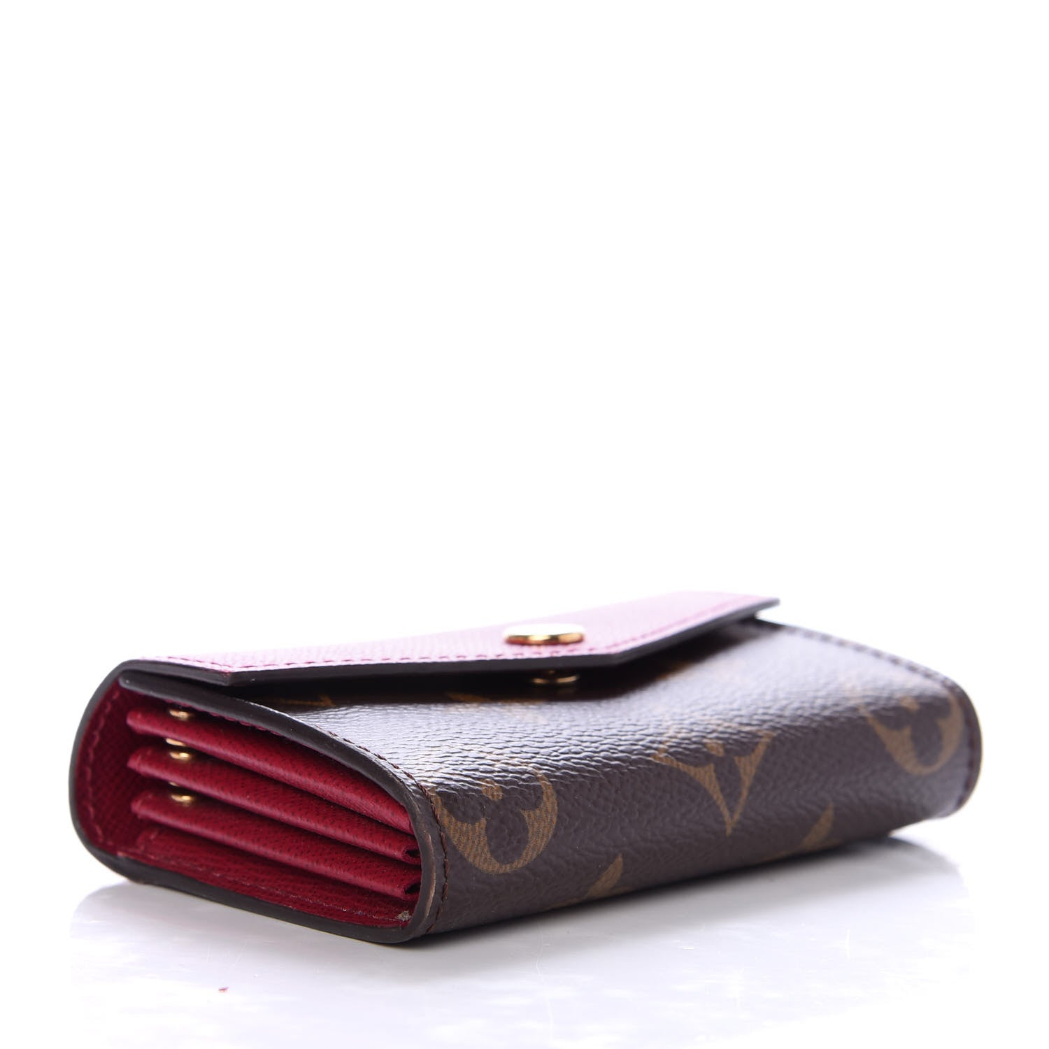 Louis Vuitton Monogram Sarah Multicartes Fuchsia 4 of 7