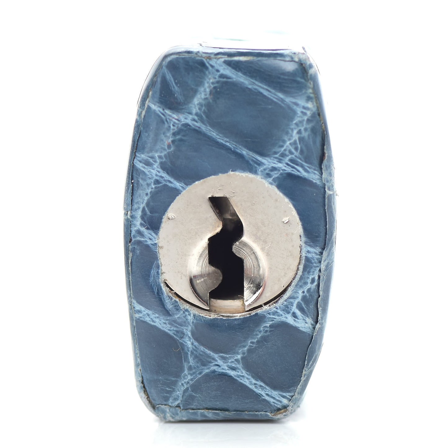 Shiny Porosus Crocodile Birkin 35 Bleu Roi