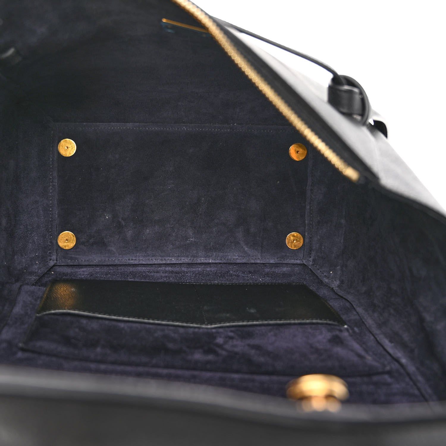 Celine Grained Calfskin Micro Belt Bag Black 5 of 10