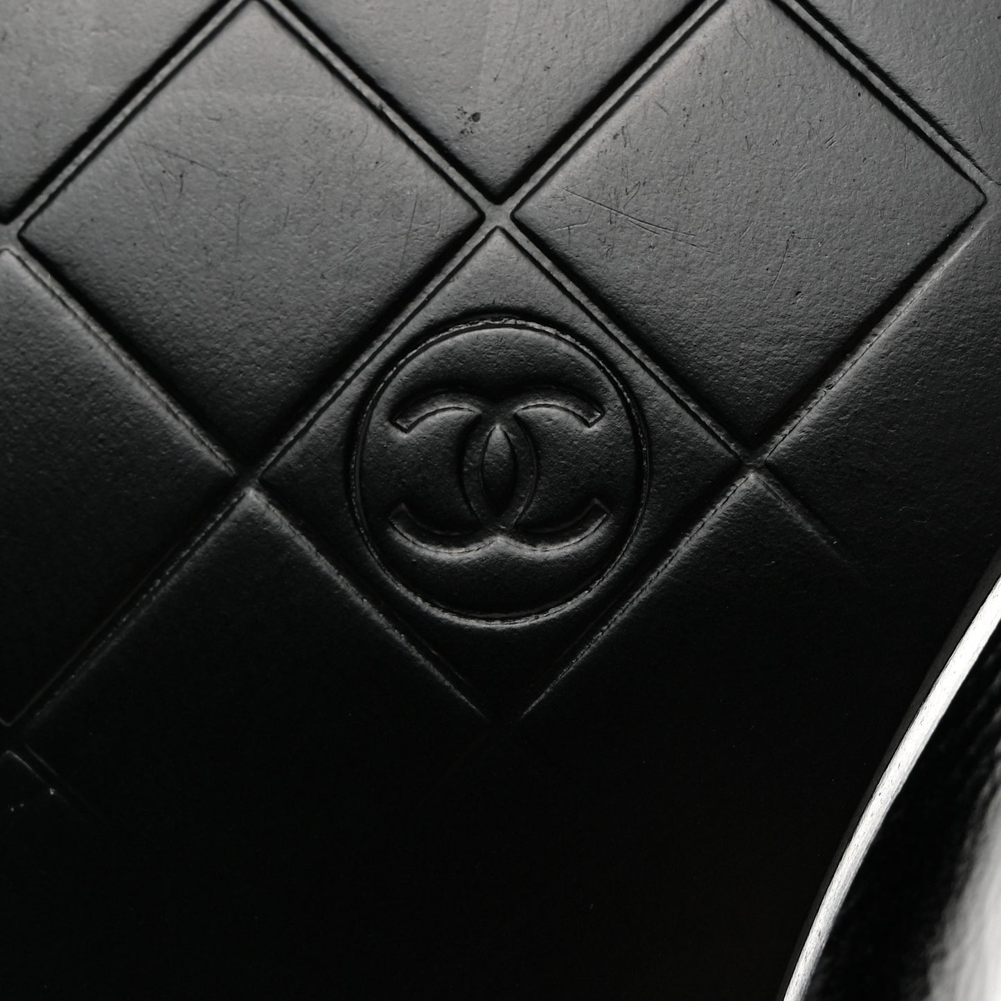 Calfskin CC Mocassins 38 Black