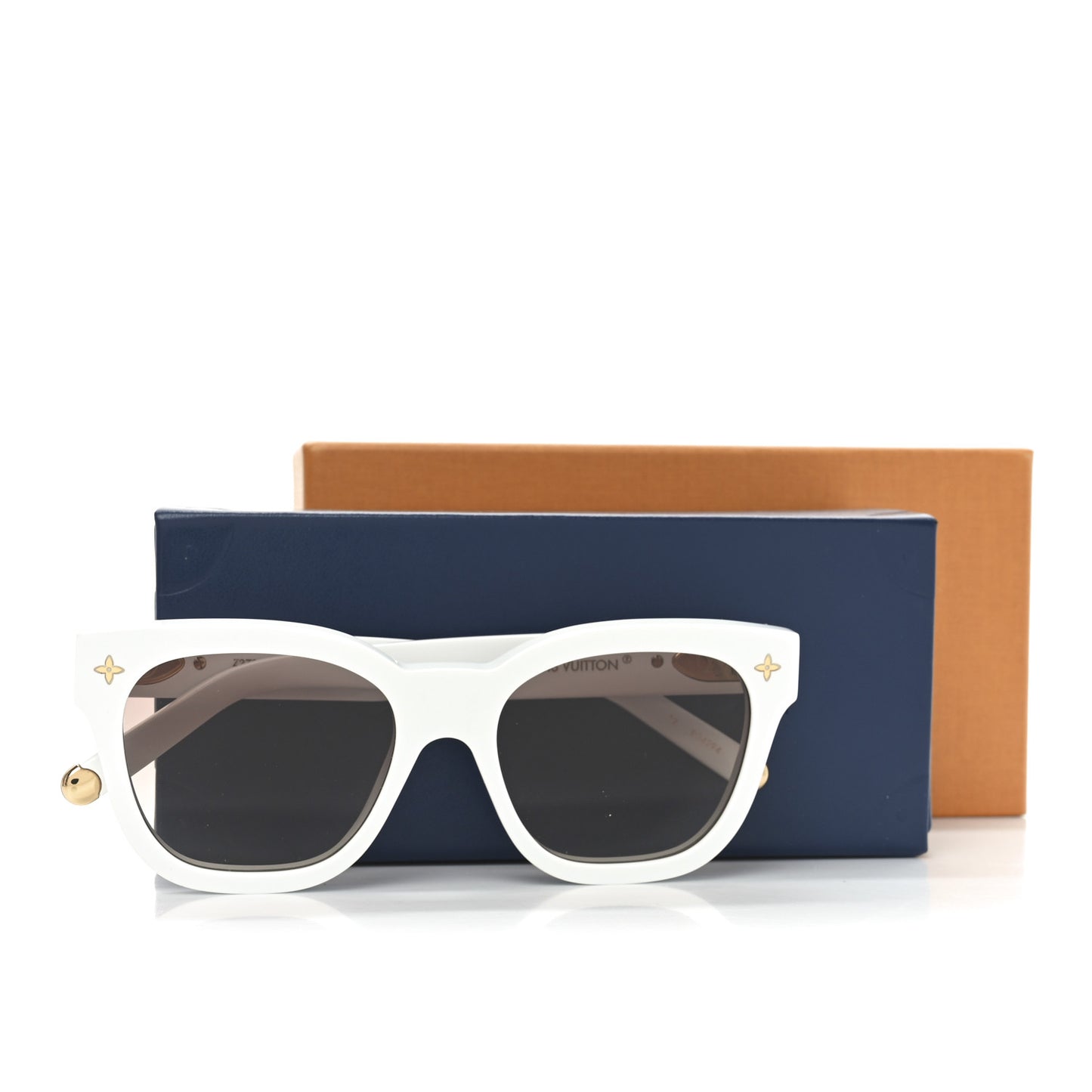 LV X TM Acetate My Monogram Sunglasses Z2725W White Multicolor