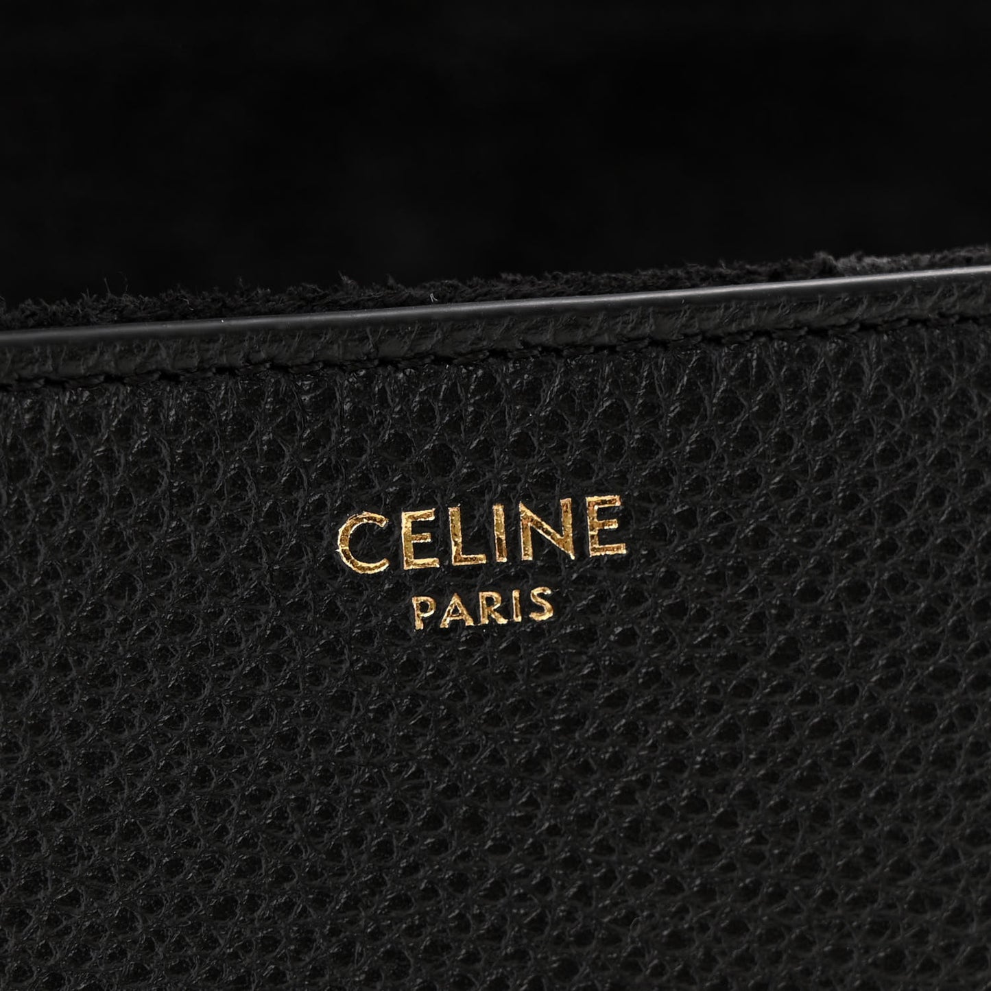 Grained Calfskin Teen Soft 16 Shoulder Bag Black