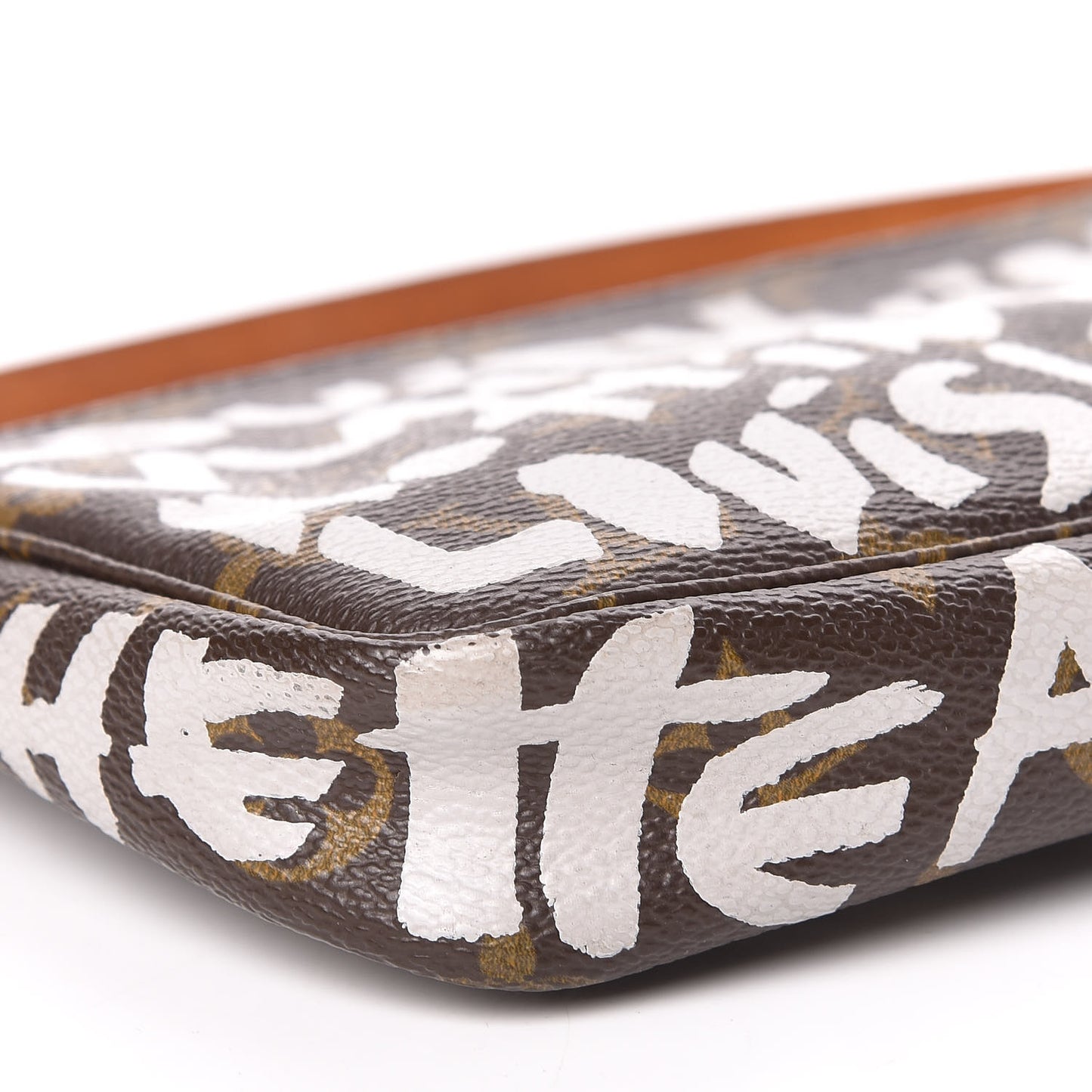 Monogram Graffiti Pochette Accessories Silver