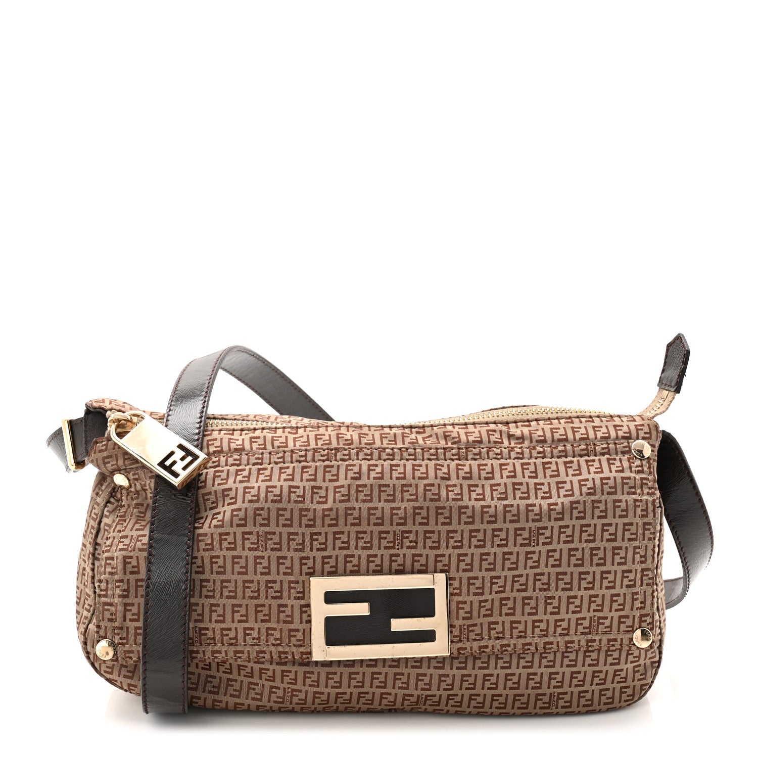 Fendi Zucchino Crossbody Tobacco 1825452 – FASHIONPHILE