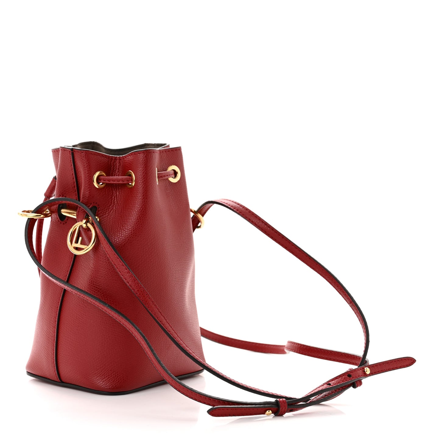 Vitello Cruise F is Fendi Mini Mon Tresor Bucket Bag Fragola
