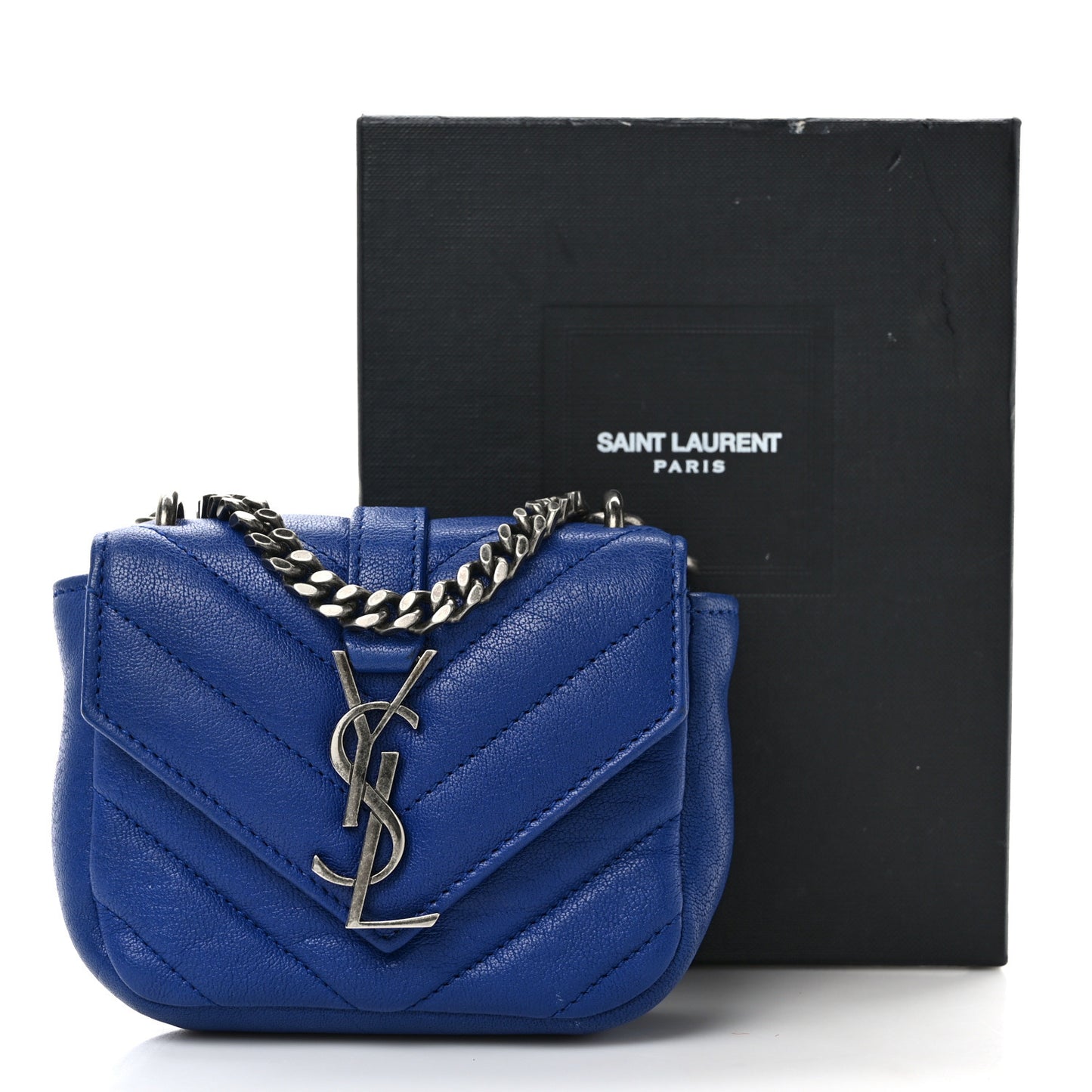 Sheepskin Matelasse Chevron Monogram Mini College Bag Poncho