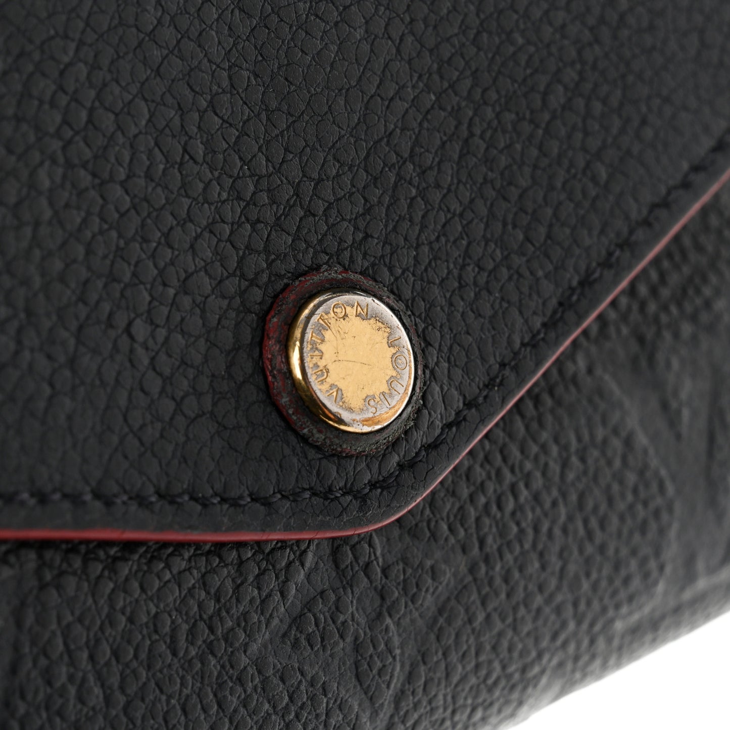 Empreinte Sarah Wallet NM Marine Rouge