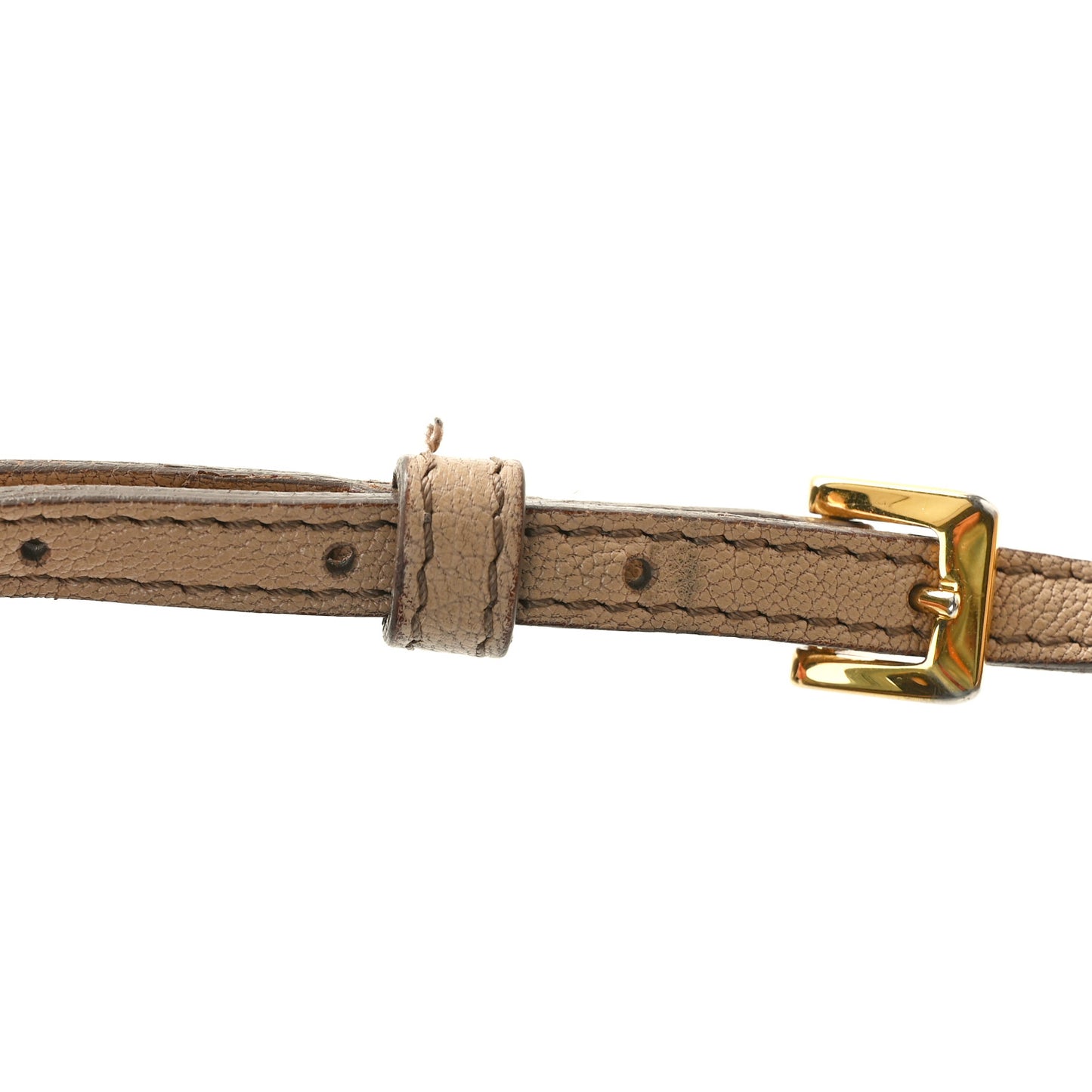 Derby Calfskin House Check Small Macken Crossbody Bag Light Beige