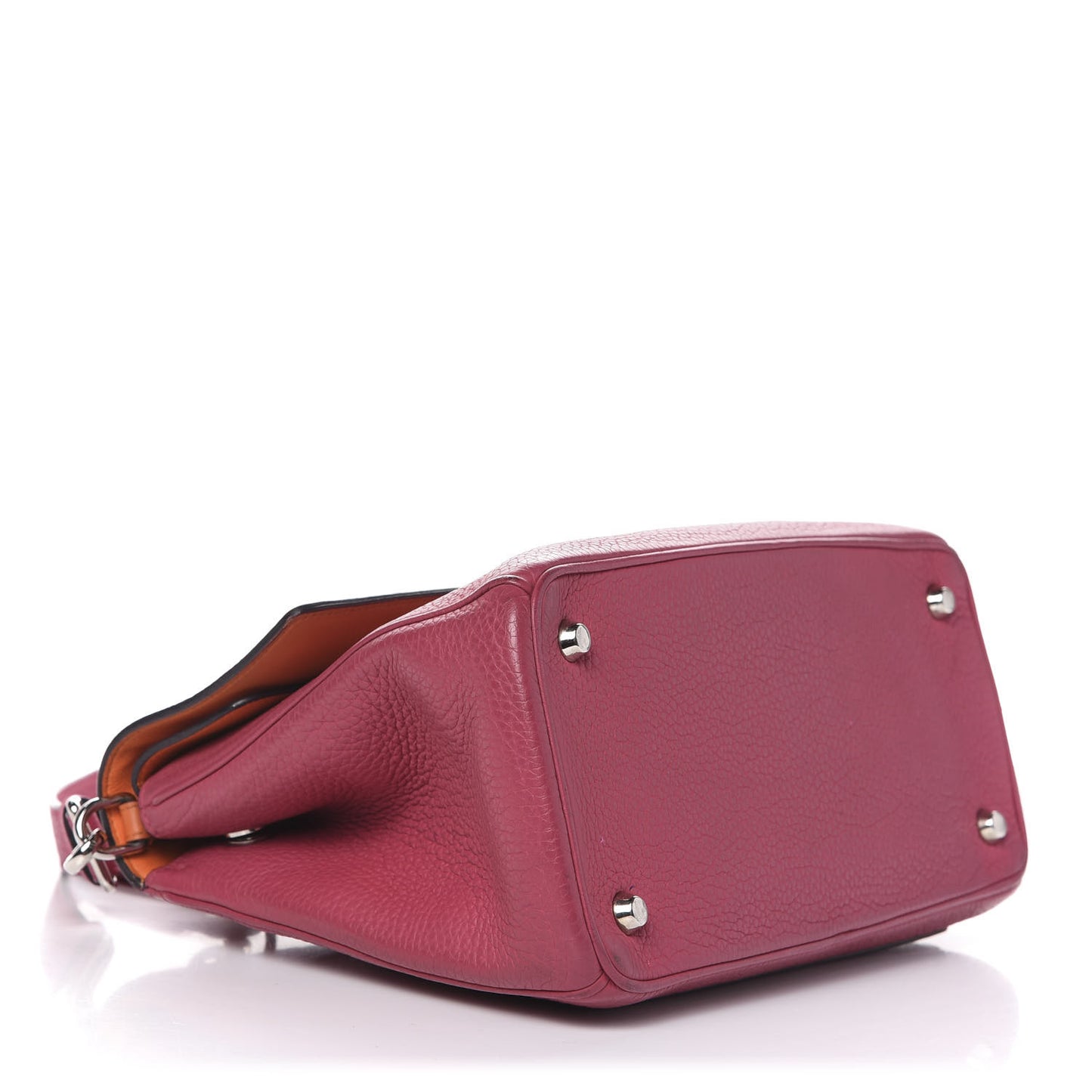 Bullcalf Small Be Dior Flap Fraise Tangerine