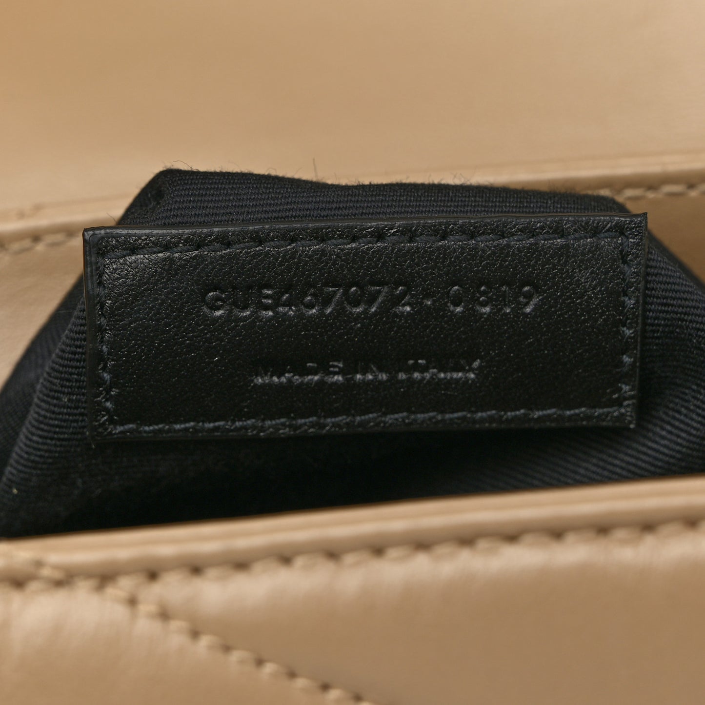 Calfskin Y Quilted Monogram Toy Loulou Crossbody Bag Taupe