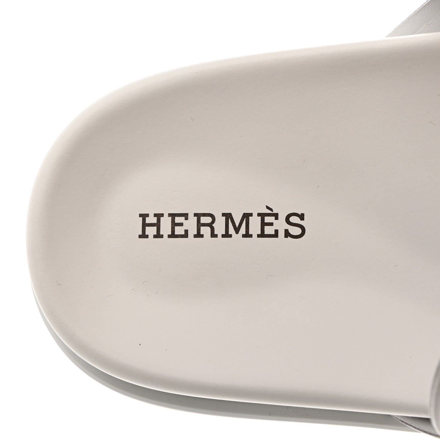 Hermes Nappa Womens Extra Sandals 37 White 6 of 9