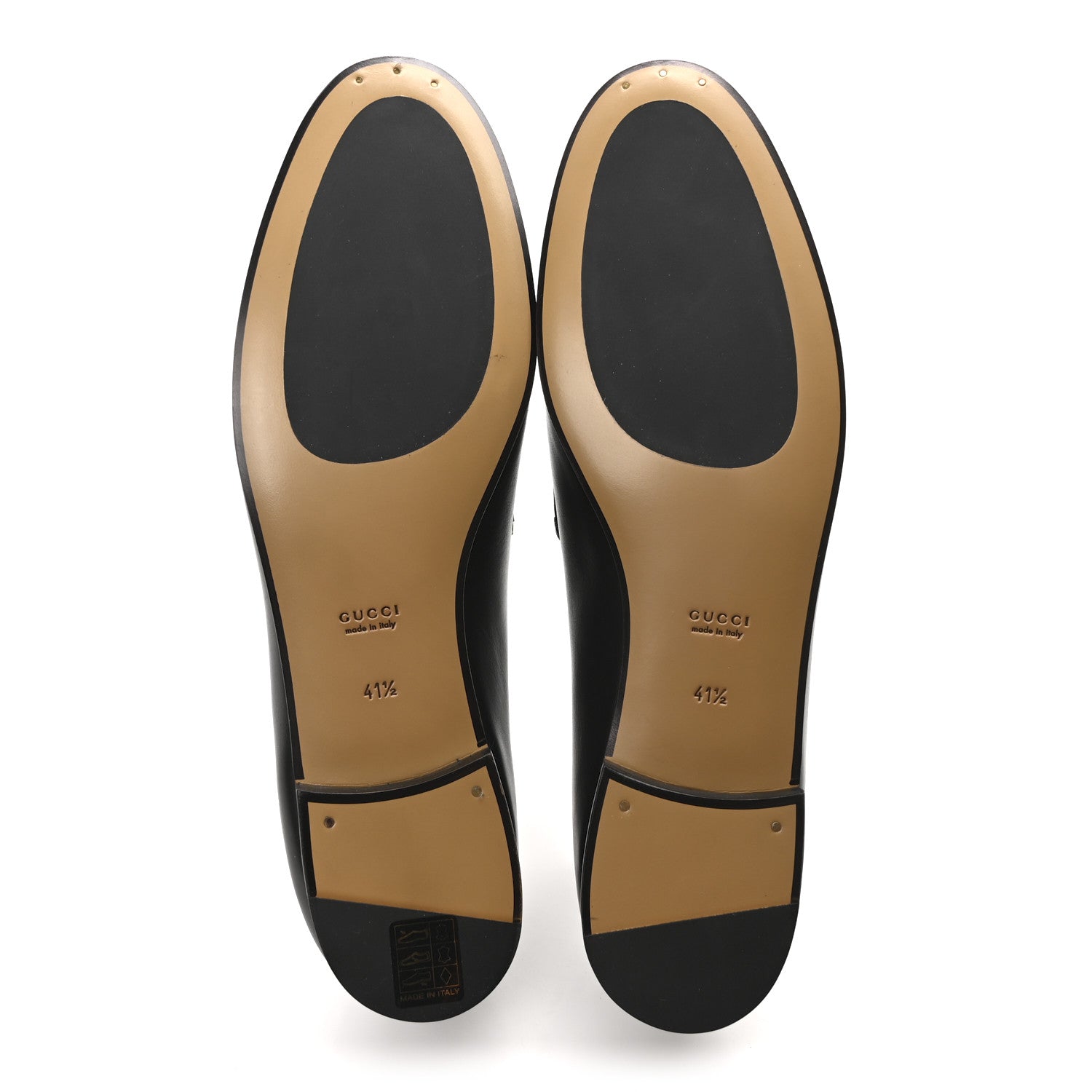 Gucci Betis Glamour Womens Jordaan Loafers 41.5 Black 6 of 9