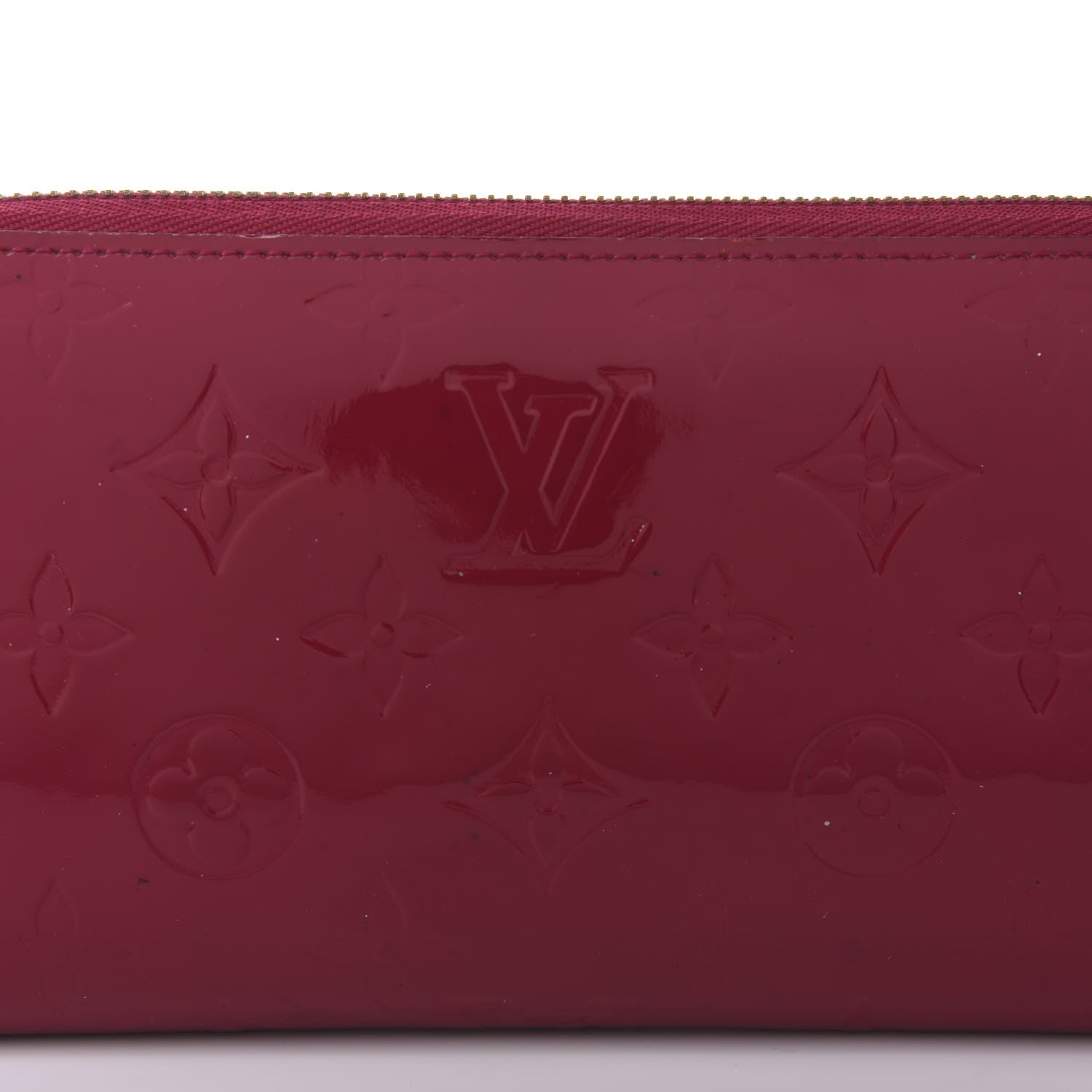 Louis Vuitton Vernis Zippy Wallet Rose Indien 9 of 9