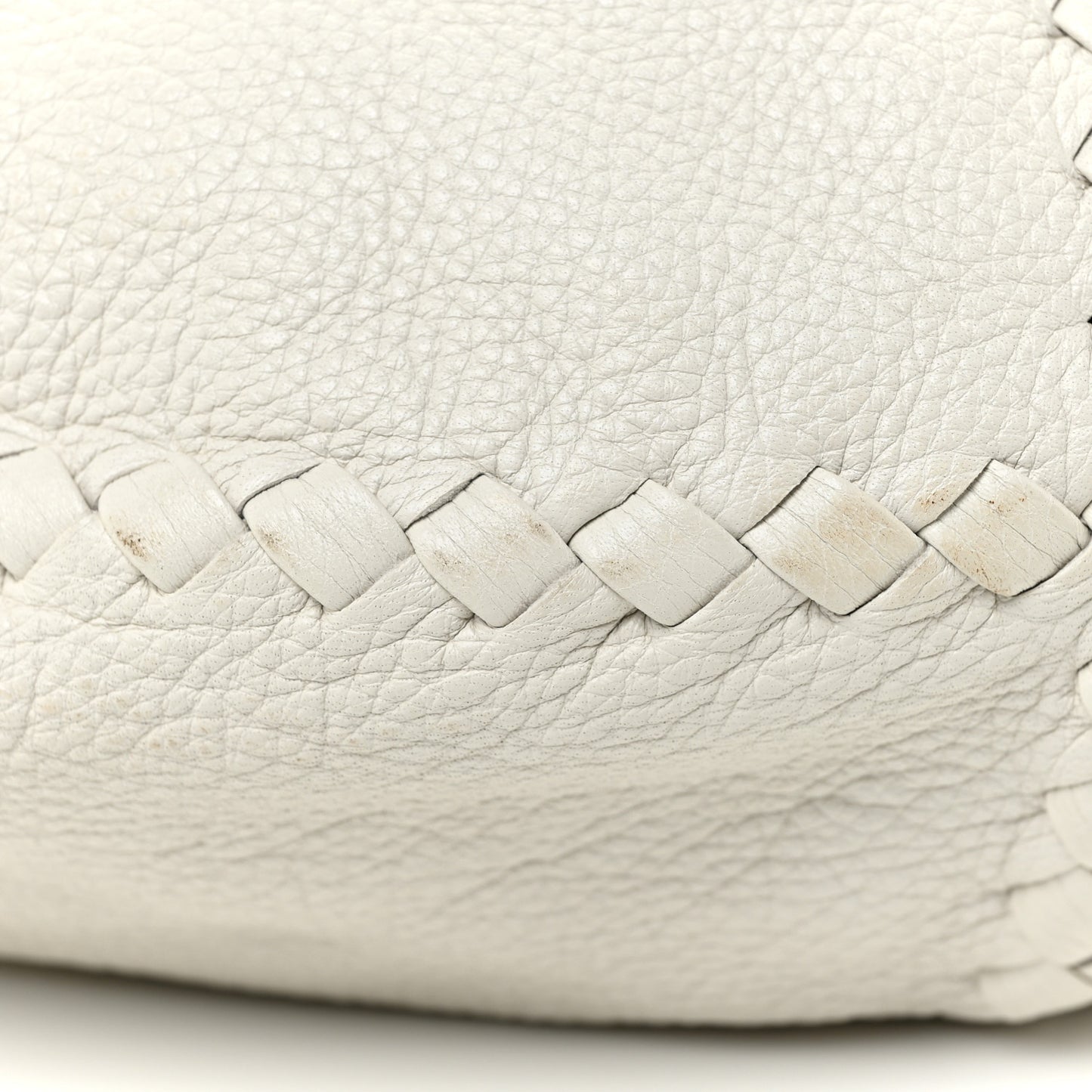 Cervo Deerskin Large Hobo White
