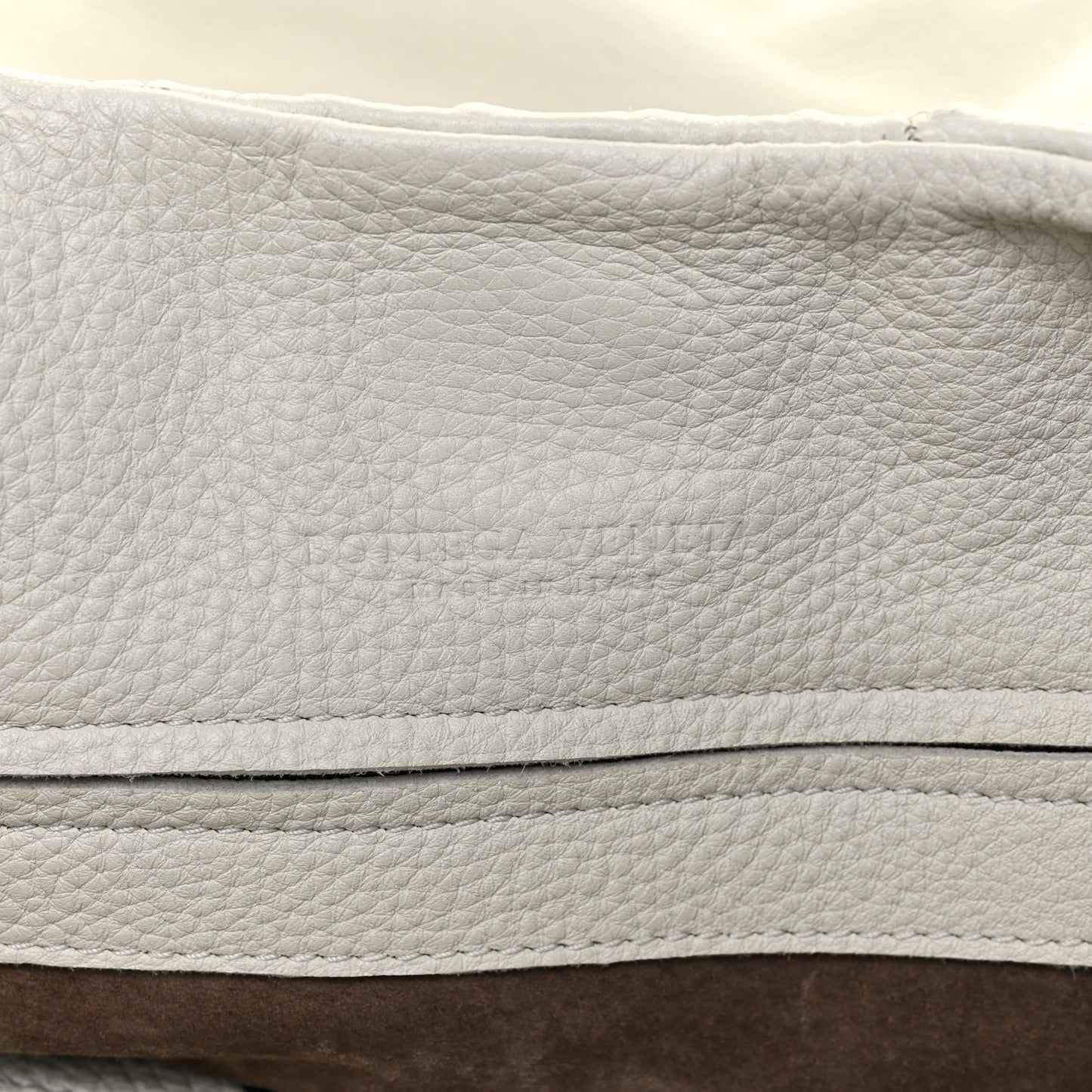 Cervo Deerskin Large Hobo White
