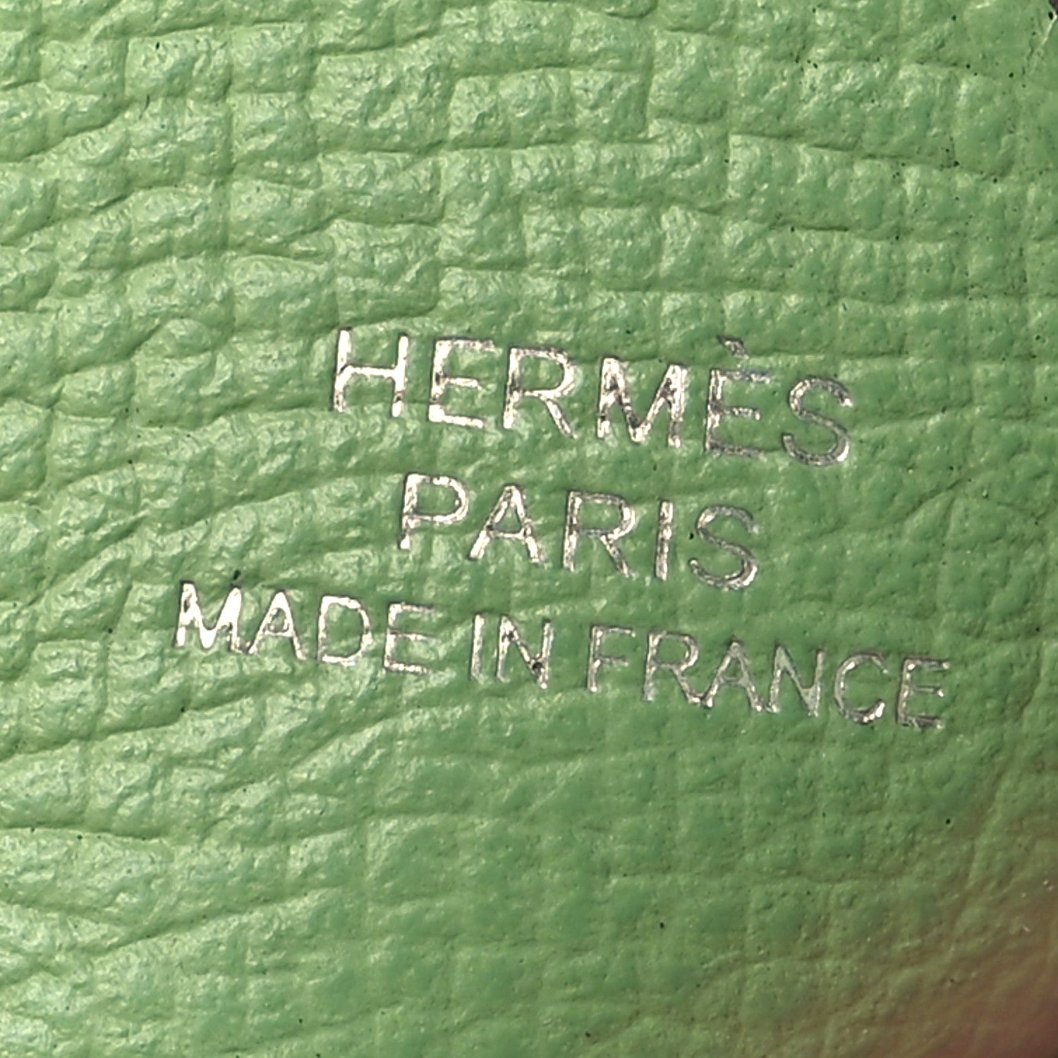 Hermes Ostrich Epsom Swift Birdy Bag Charm Vert Criquet Bubblegum Nata Menthe Bleu France Framboise 3 of 5