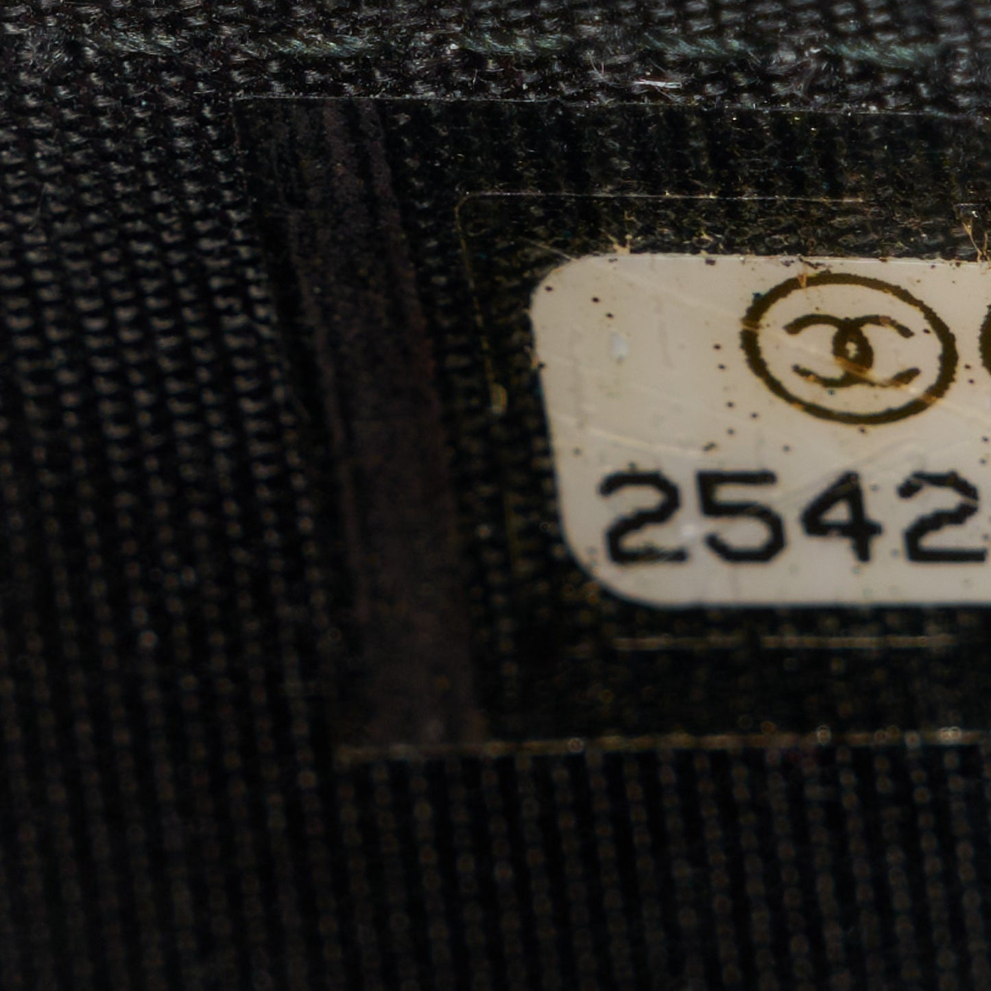 Caviar Quilted Boy Square Wallet on Chain WOC Black