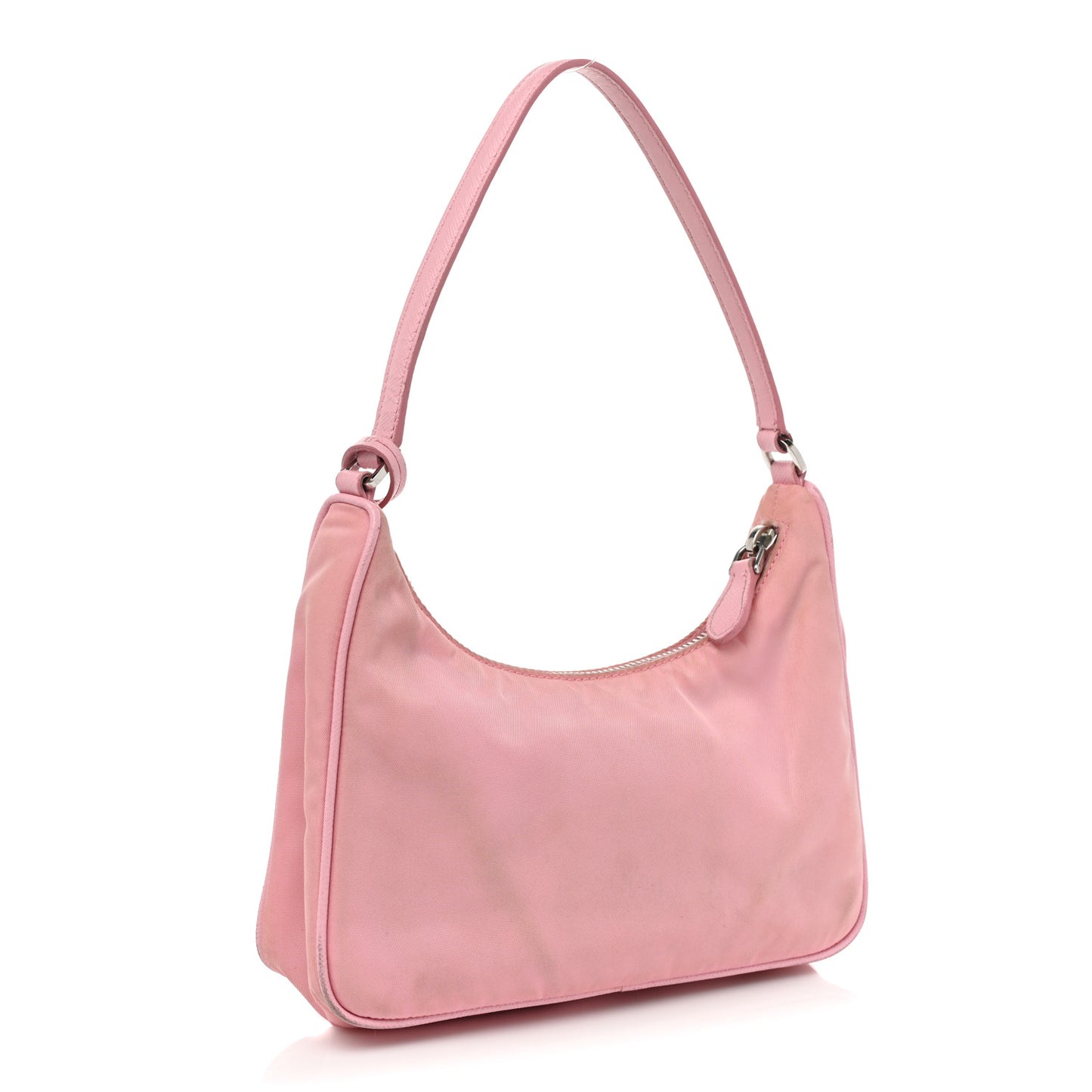 Re-Nylon Saffiano Mini Re-Edition 2005 Bag Rosa