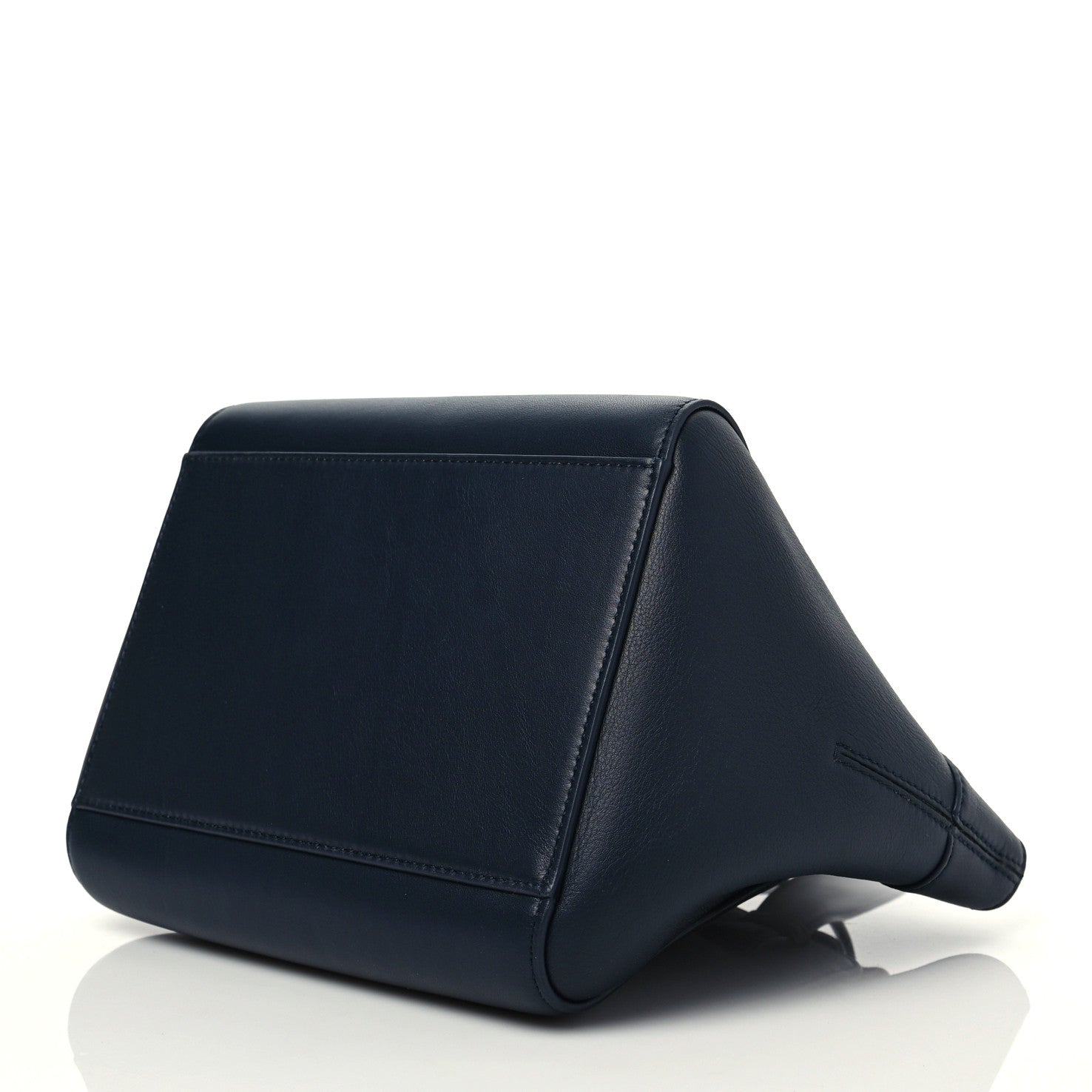 Loewe Calfskin Small Hammock Nugget Shoulder Bag Navy 3 of 8