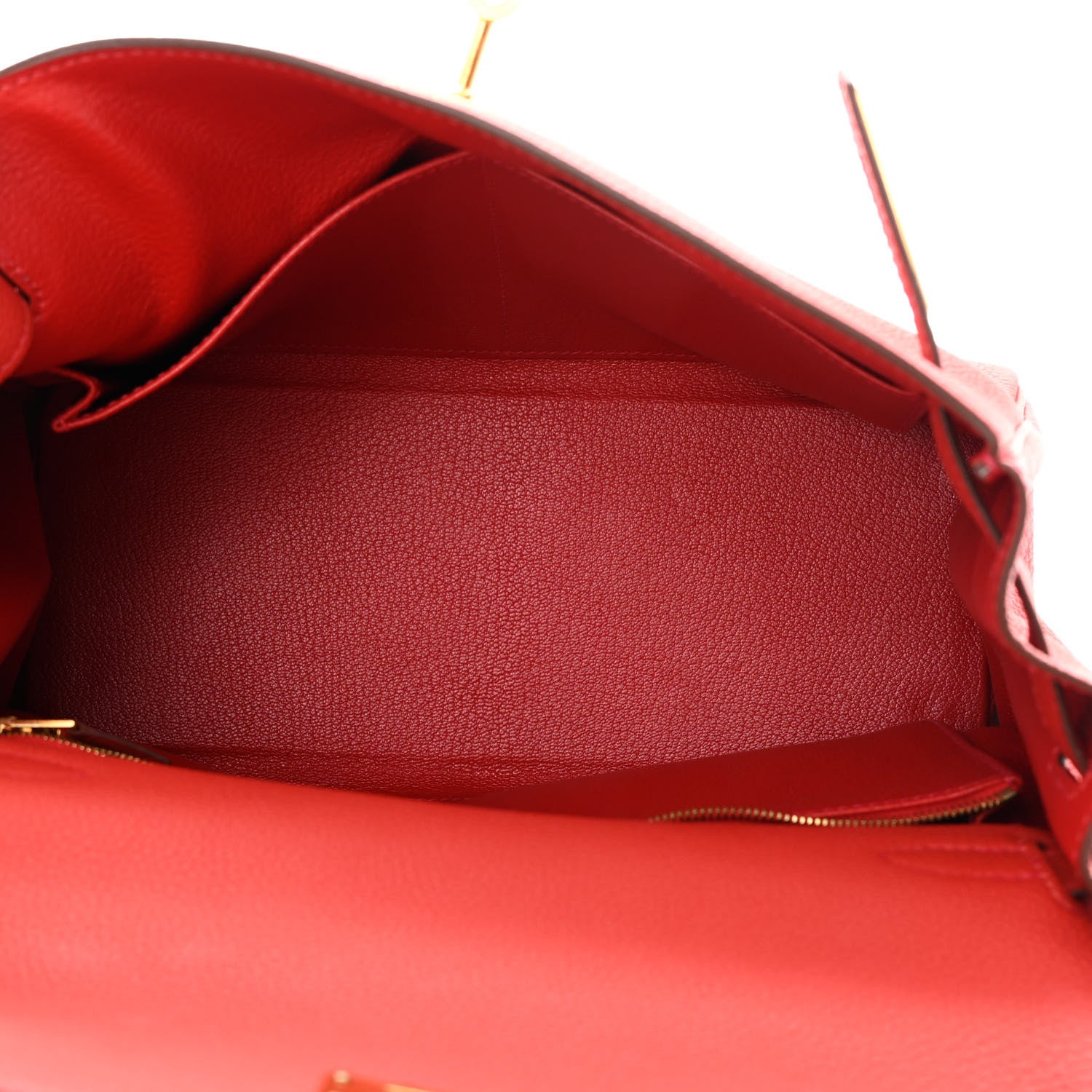 Hermes Togo Kelly Retourne 28 Rouge Casaque 5 of 14