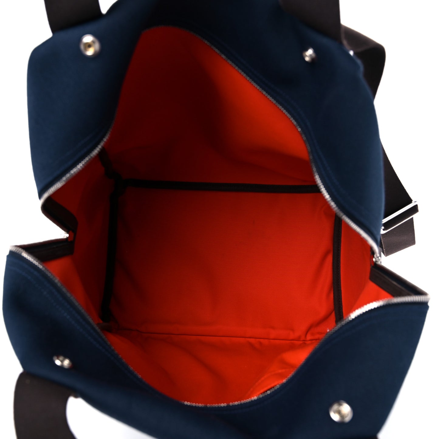 Toile Groom School Backpack Bleu Navy Feu