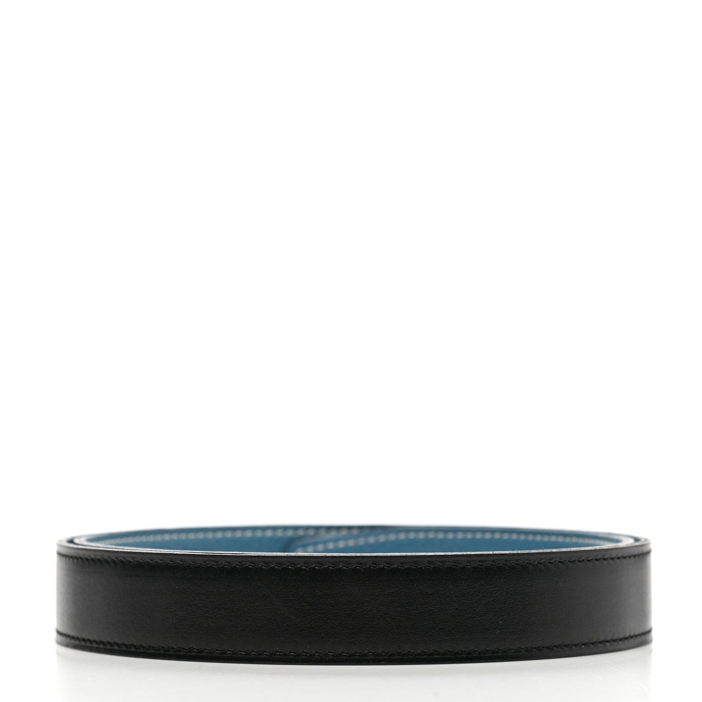 Box Togo 24mm Belt 75 Black Blue Jean
