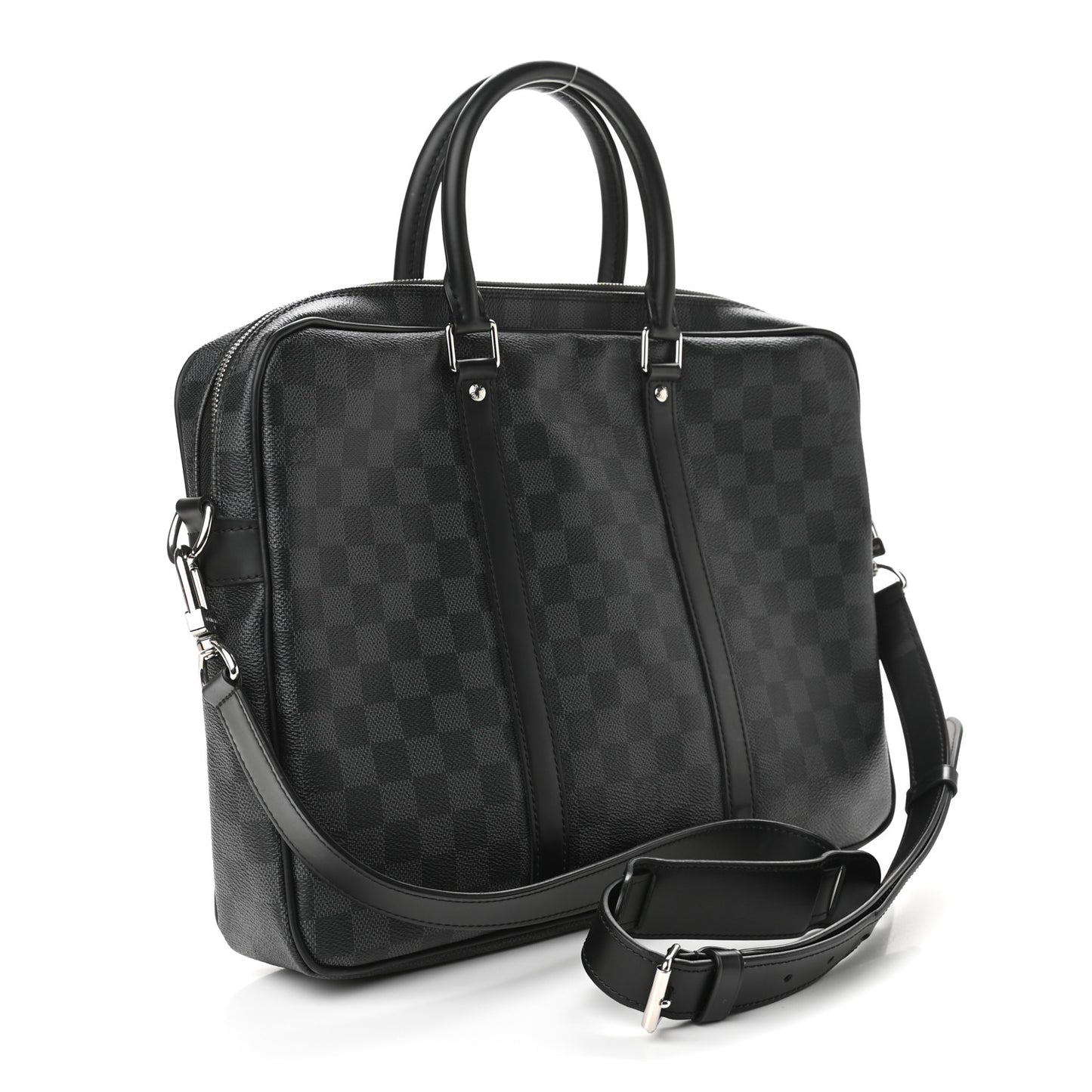 Damier Graphite Porte Documents Voyage PM