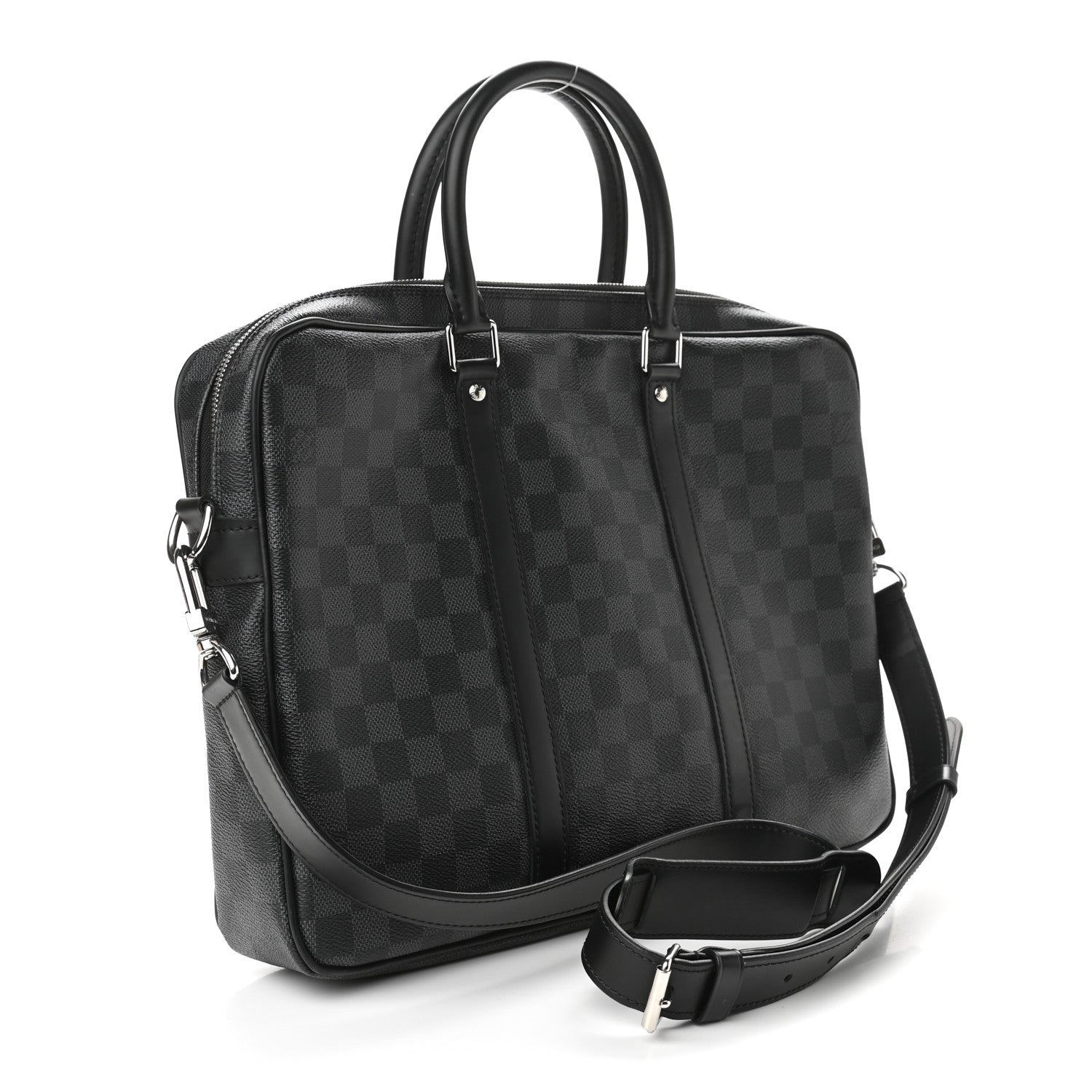 Louis Vuitton Damier Graphite Porte Documents Voyage PM 3 of 12