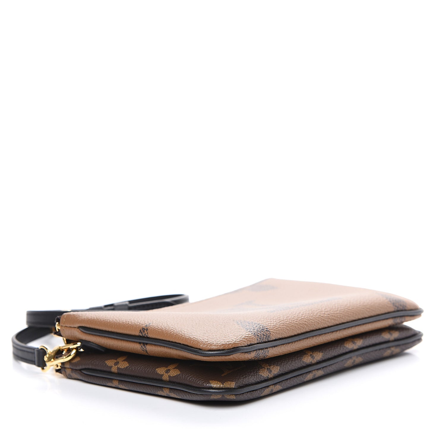 Reverse Monogram Giant Double Zip Pochette