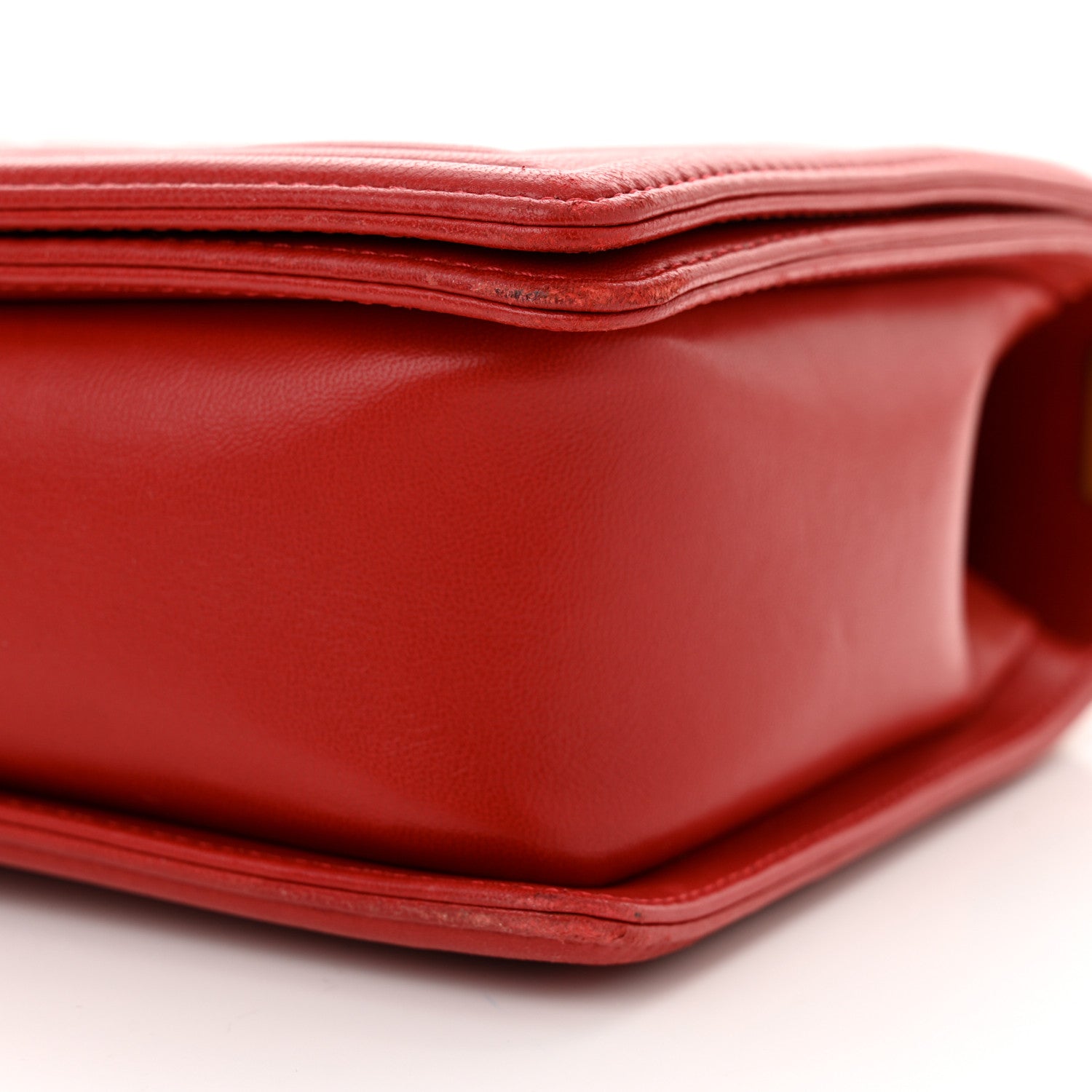 Chanel Lambskin Quilted New Medium Boy Flap Red 10 of 12