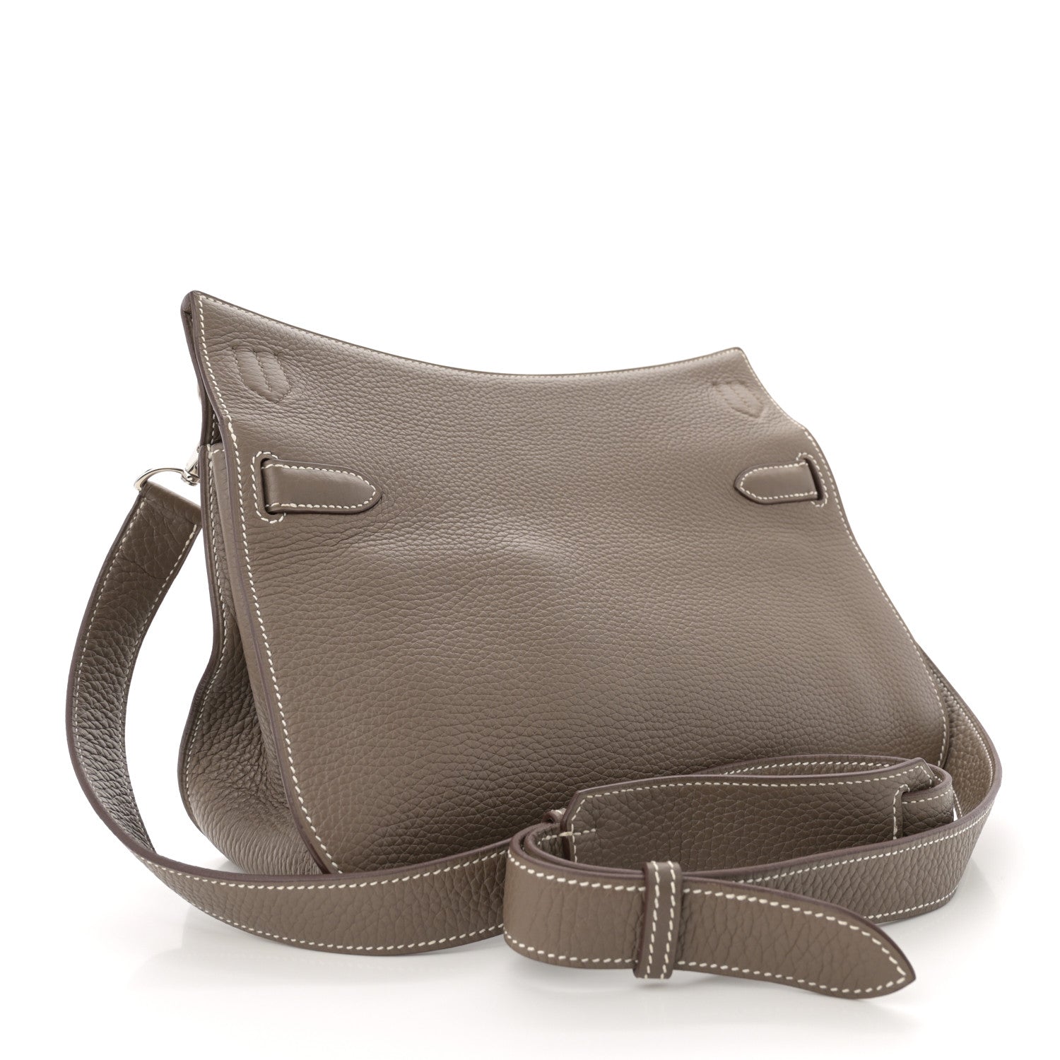 Hermes Taurillon Clemence Jypsiere 28 Etoupe 3 of 13