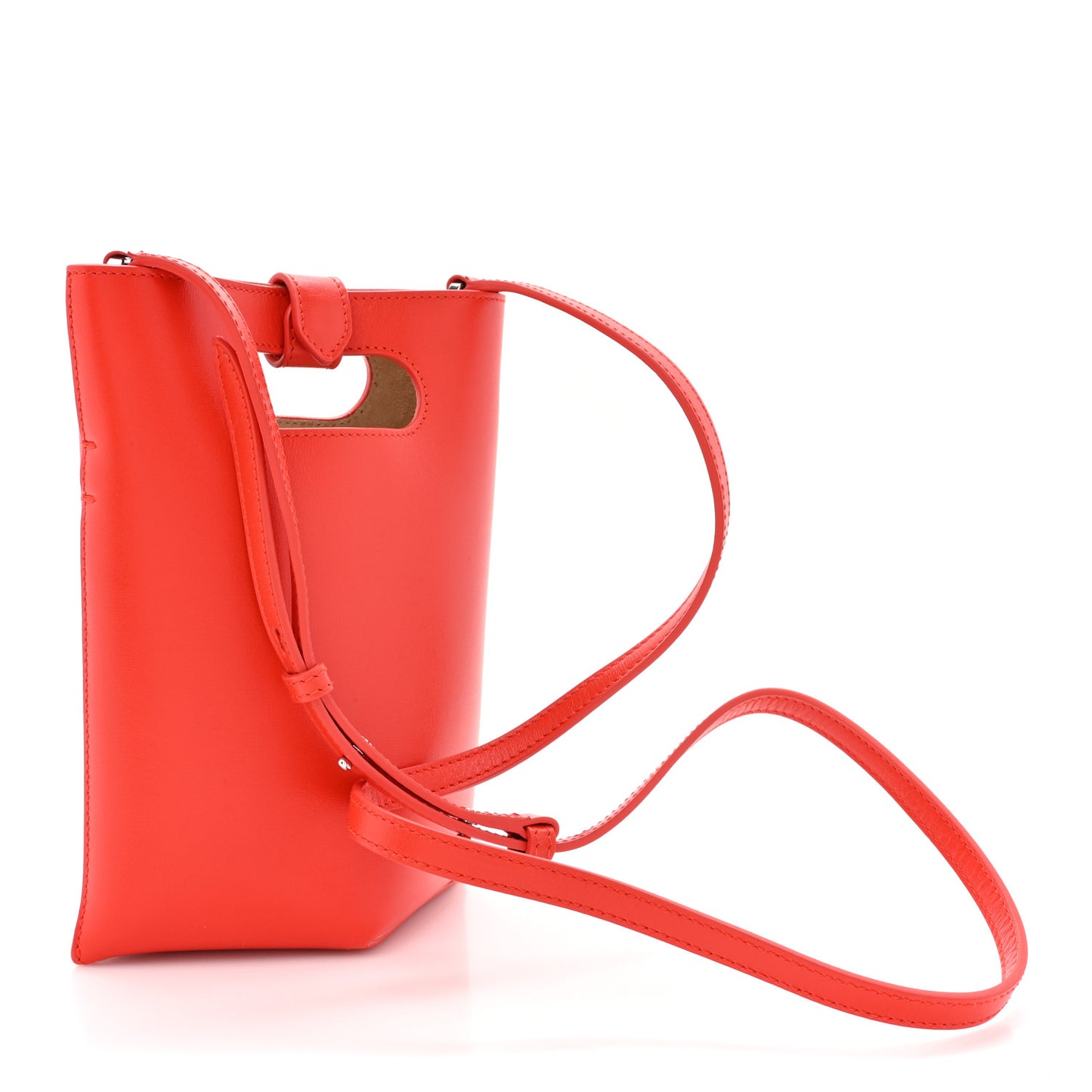 Calfskin Small Folded Bag Red