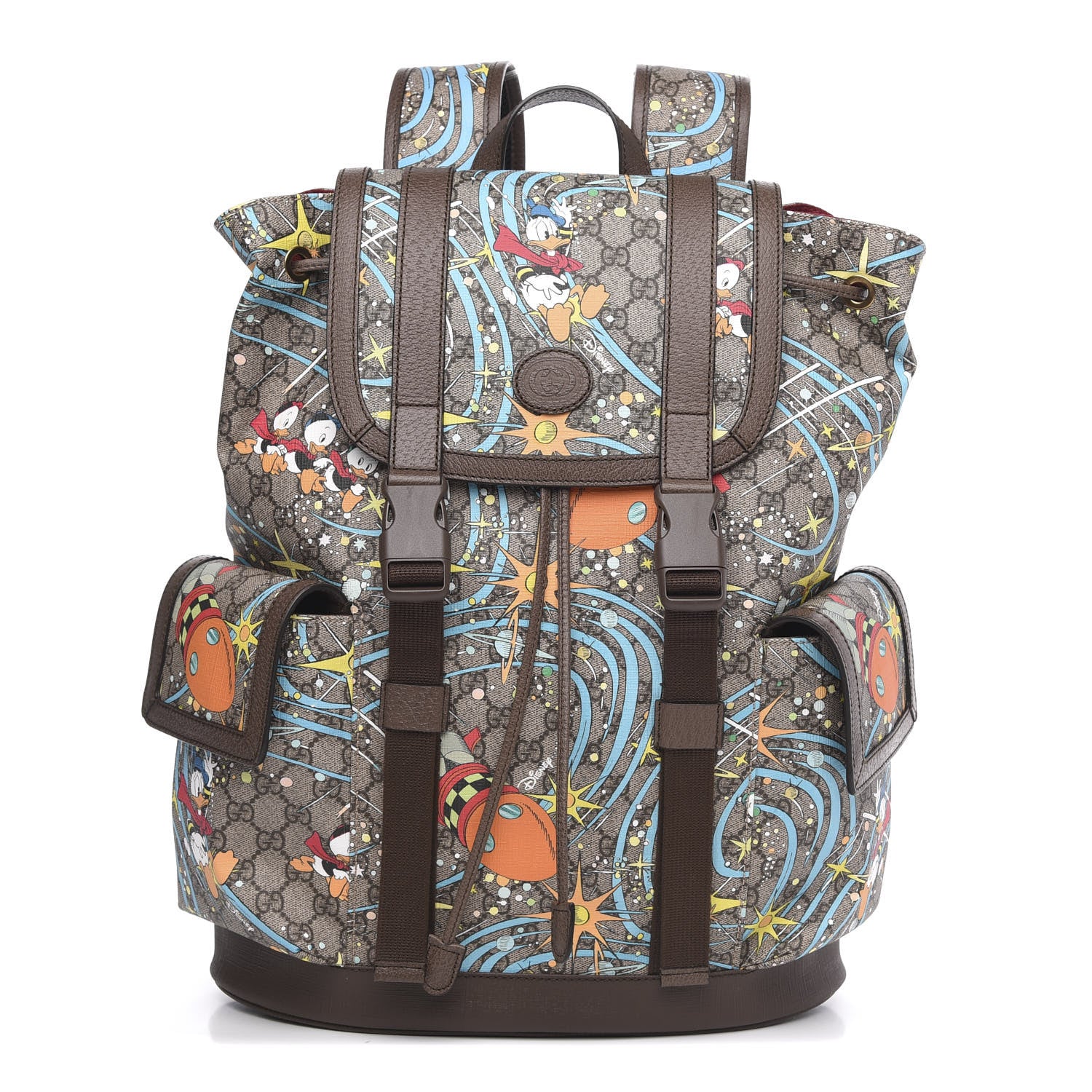 Gucci X DISNEY GG Supreme Monogram Donald Duck Medium Interlocking